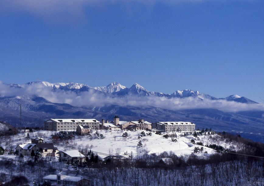 [Prominent Kurumayama Highland Panorama (Winter)]