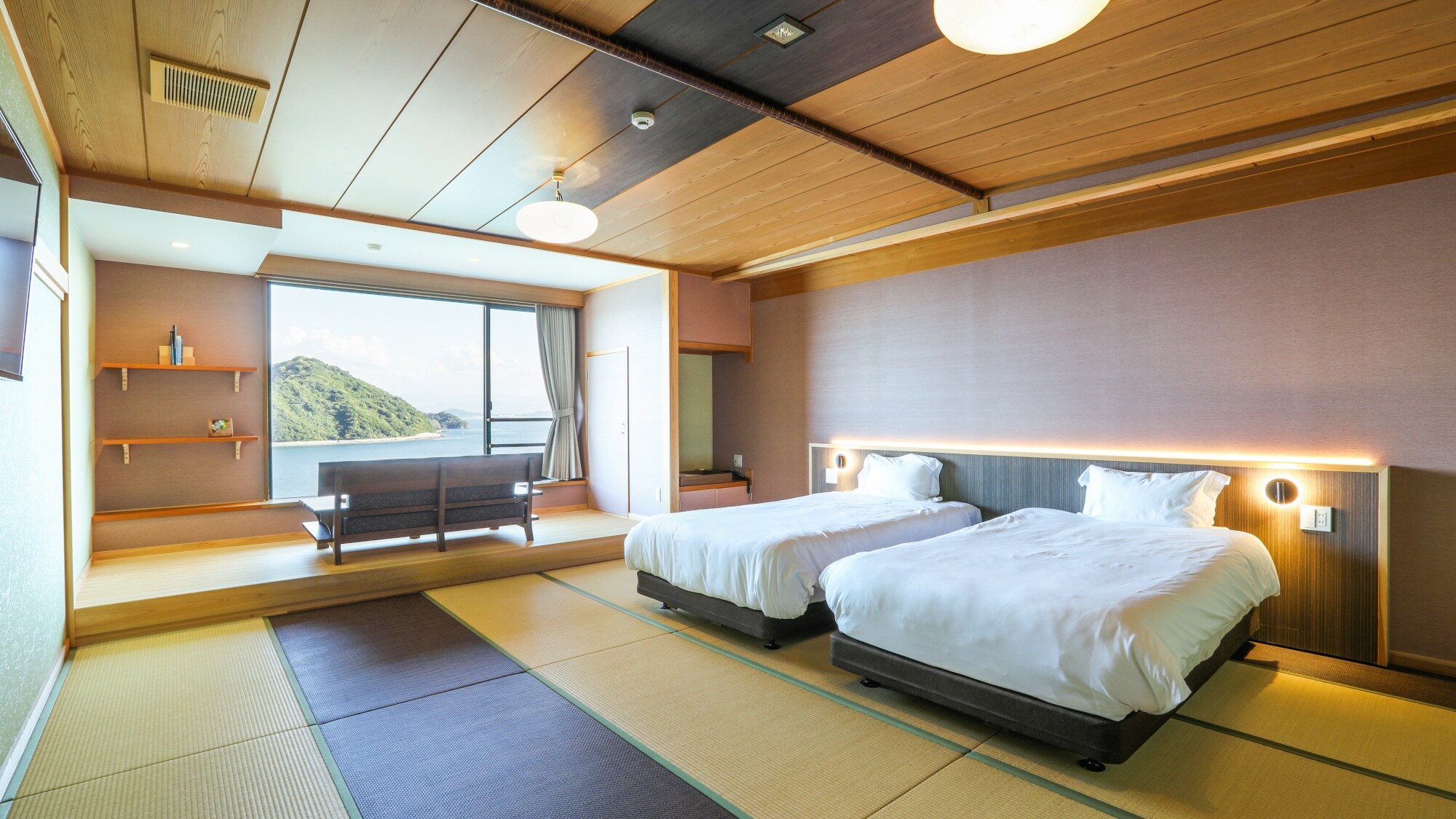 日式双床房