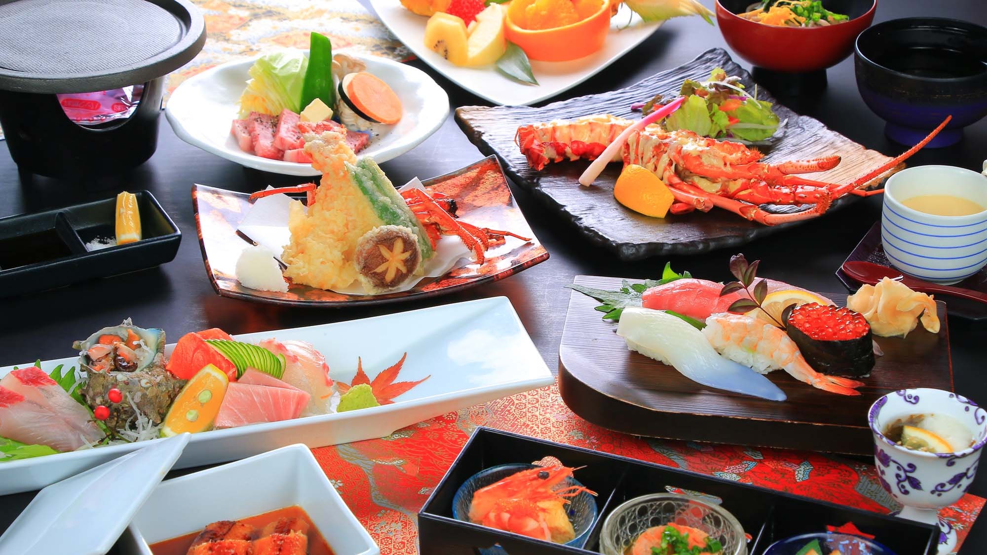 [Example of a dish] ~Kenran~ A luxurious kaiseki course with spiny lobster