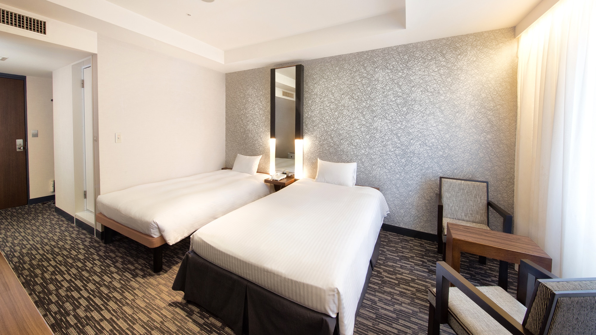Twin room ◆ (25 square meters) [South building] 4th to 8th floors