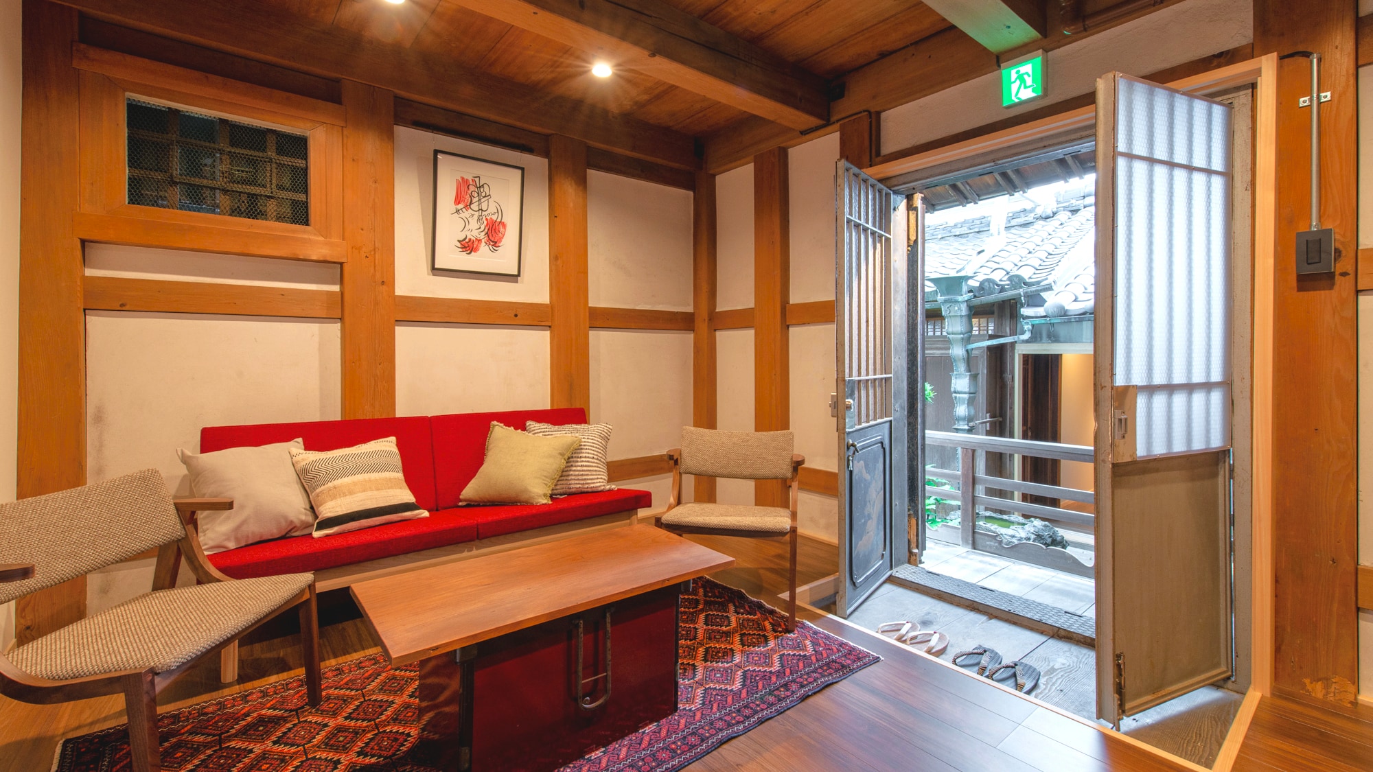 ■FUKO (40m2/twin/2 people/1F living room/2F bedroom)