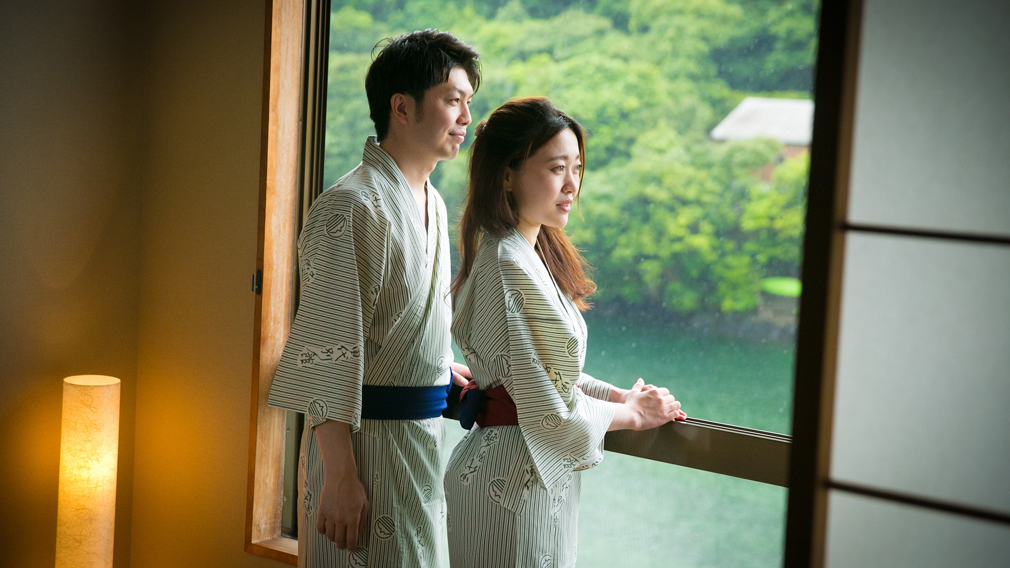 The mineral waters of the jade green Miyanoura River will soothe your soul.