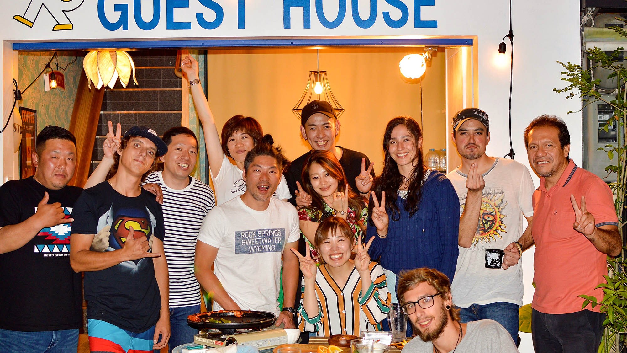 ・[Events] There will be opportunities for all guests to drink, eat and socialize together.
