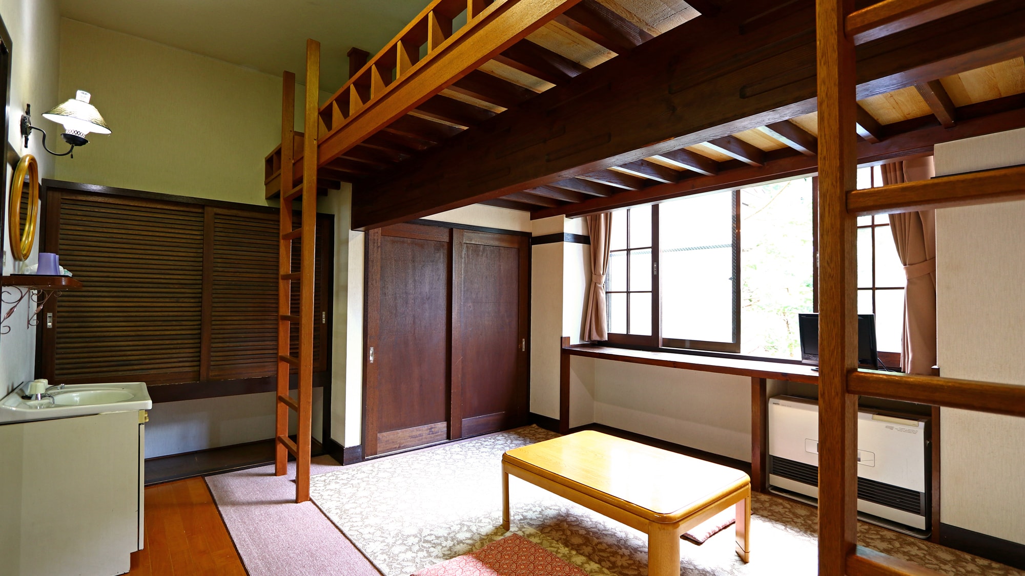 With loft