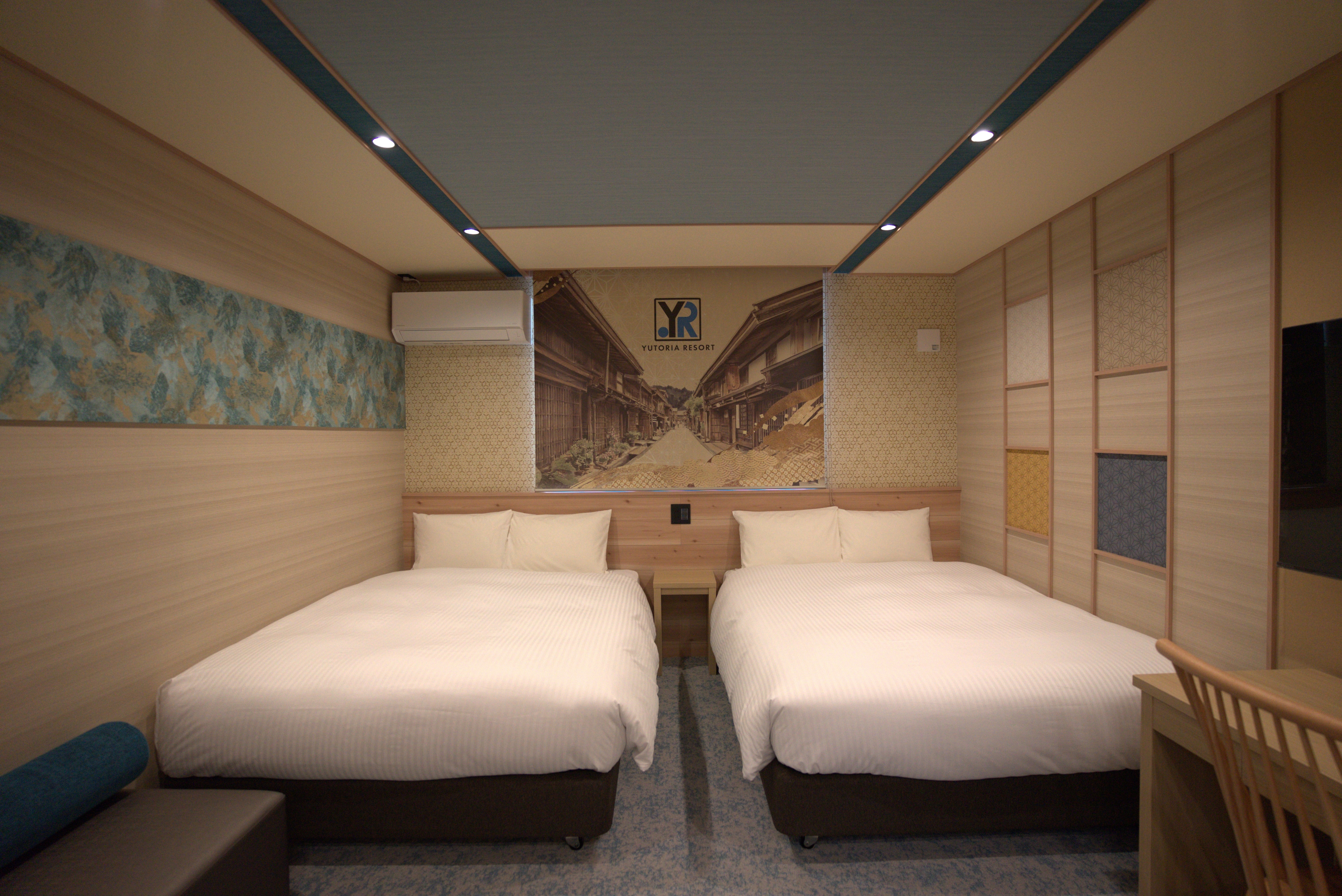 Comfort Twin Room with Kitchen, 28 sq m, Bed