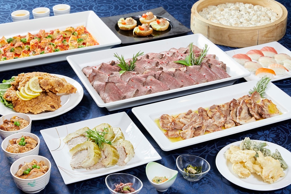 Hình ảnh buffet tối