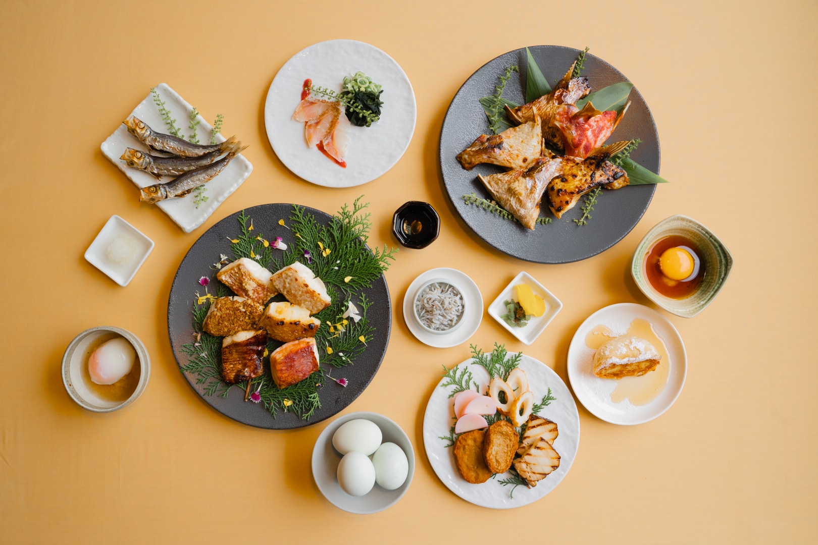 朝食バイキング一例
