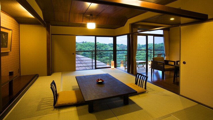 ■ Tsuruage kakurei ■ -Kiyomei- (Japanese-style room 14 tatami mats + balcony)