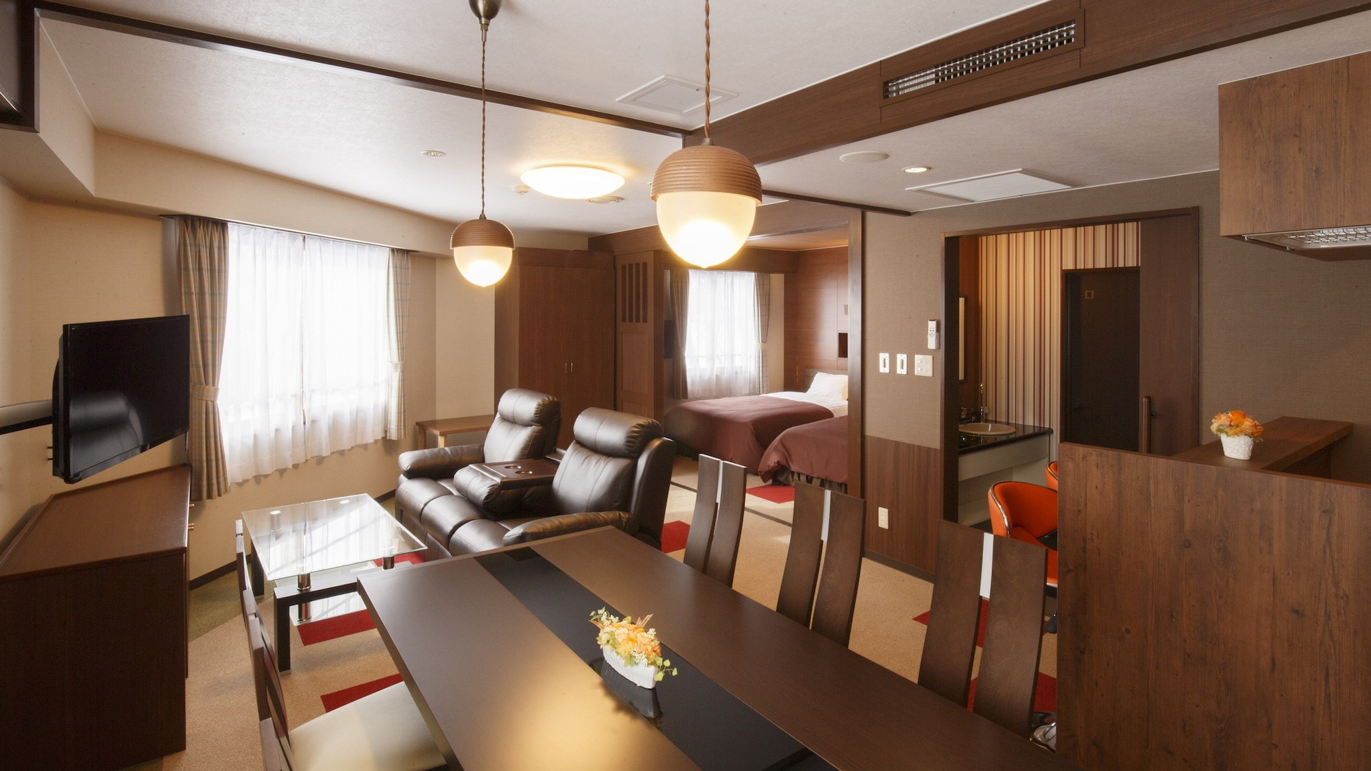 [Comfort Twin Room] The dining room will welcome guests during their stay.