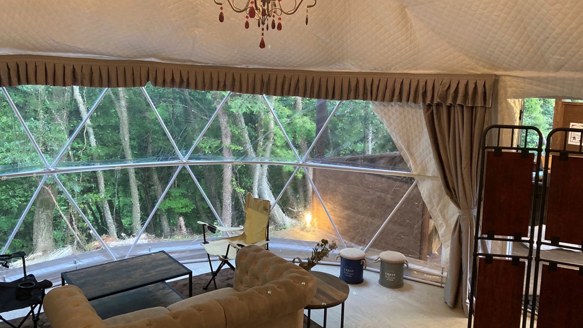 Opening in 2022★Dome tent 6m, capacity 7 people★[Air-conditioned] Non-smoking