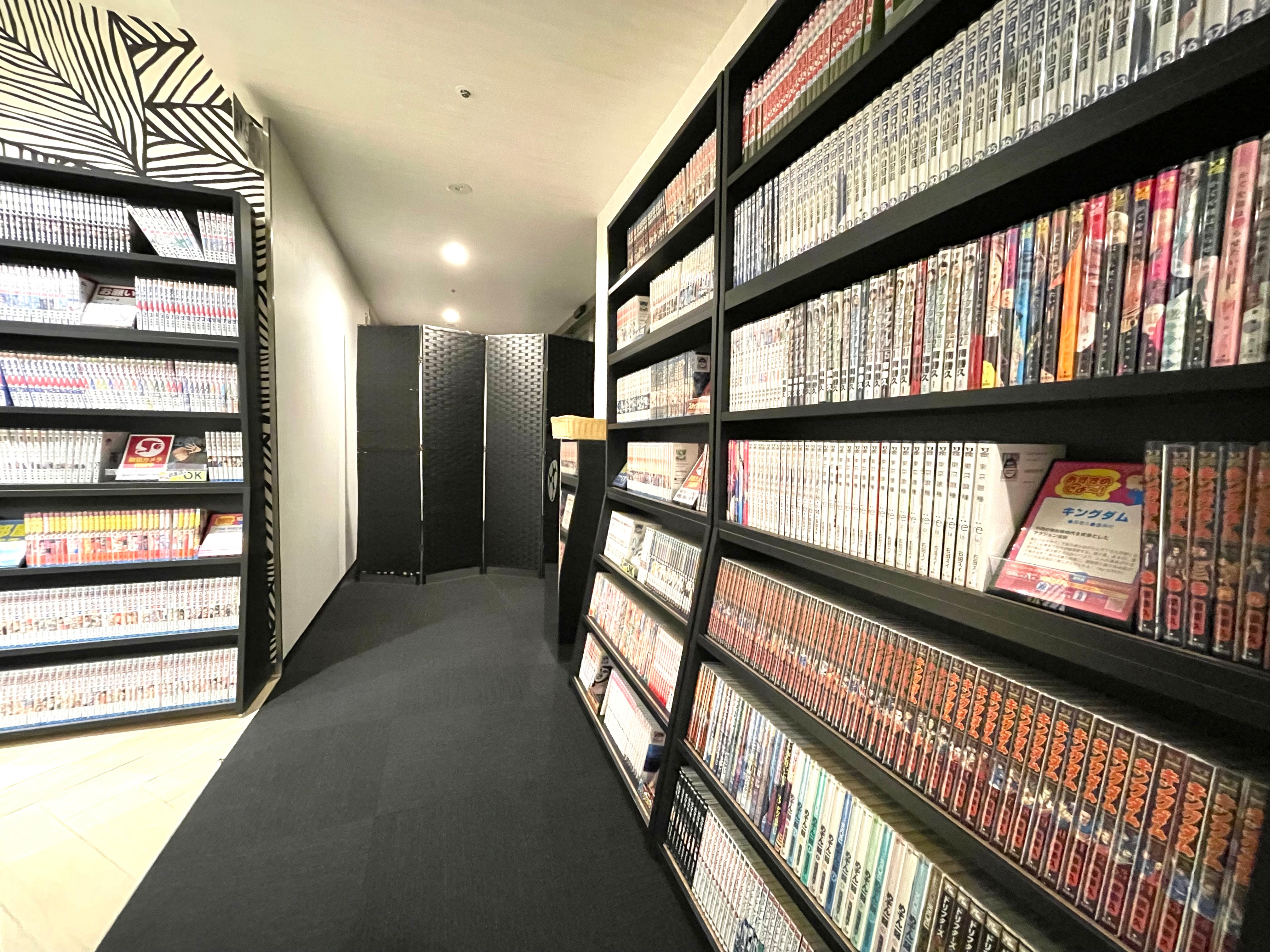 All-you-can-read 1000 manga for hotel guests ♪ We have a rich lineup from popular new works to masterpieces!