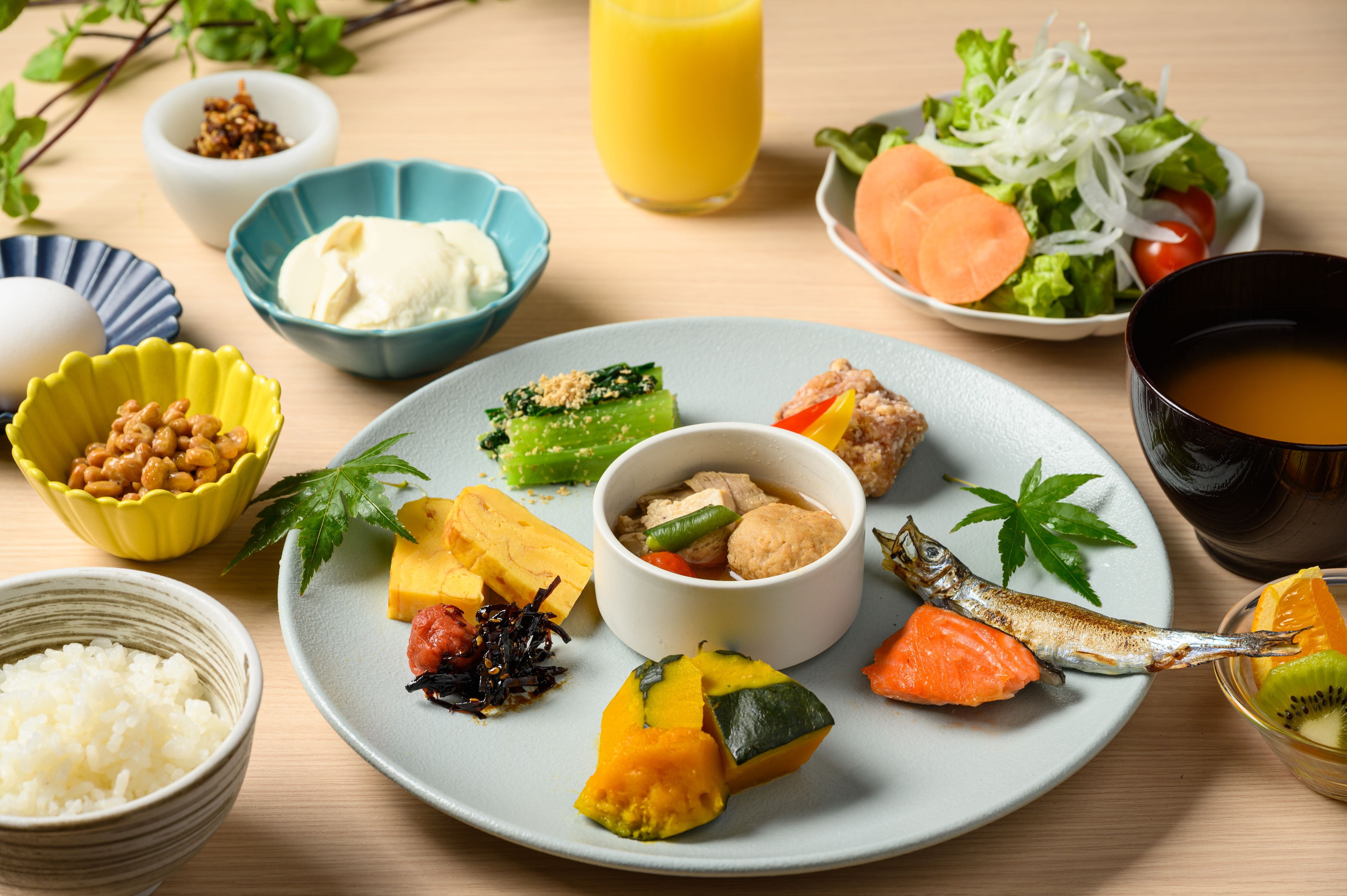 "ภาพการนำเสนออาหารญี่ปุ่น"