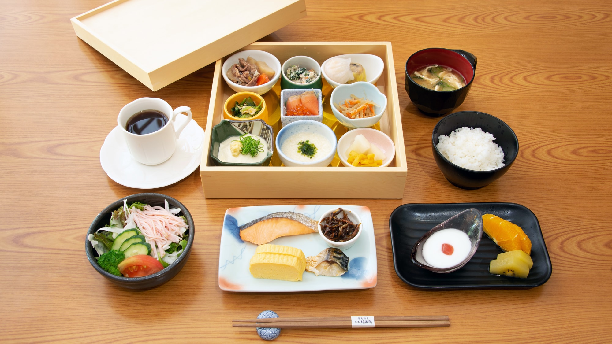 Japanese breakfast set