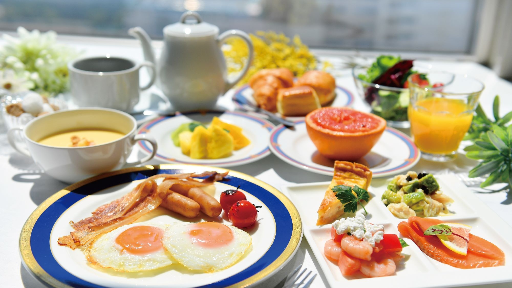 Breakfast buffet