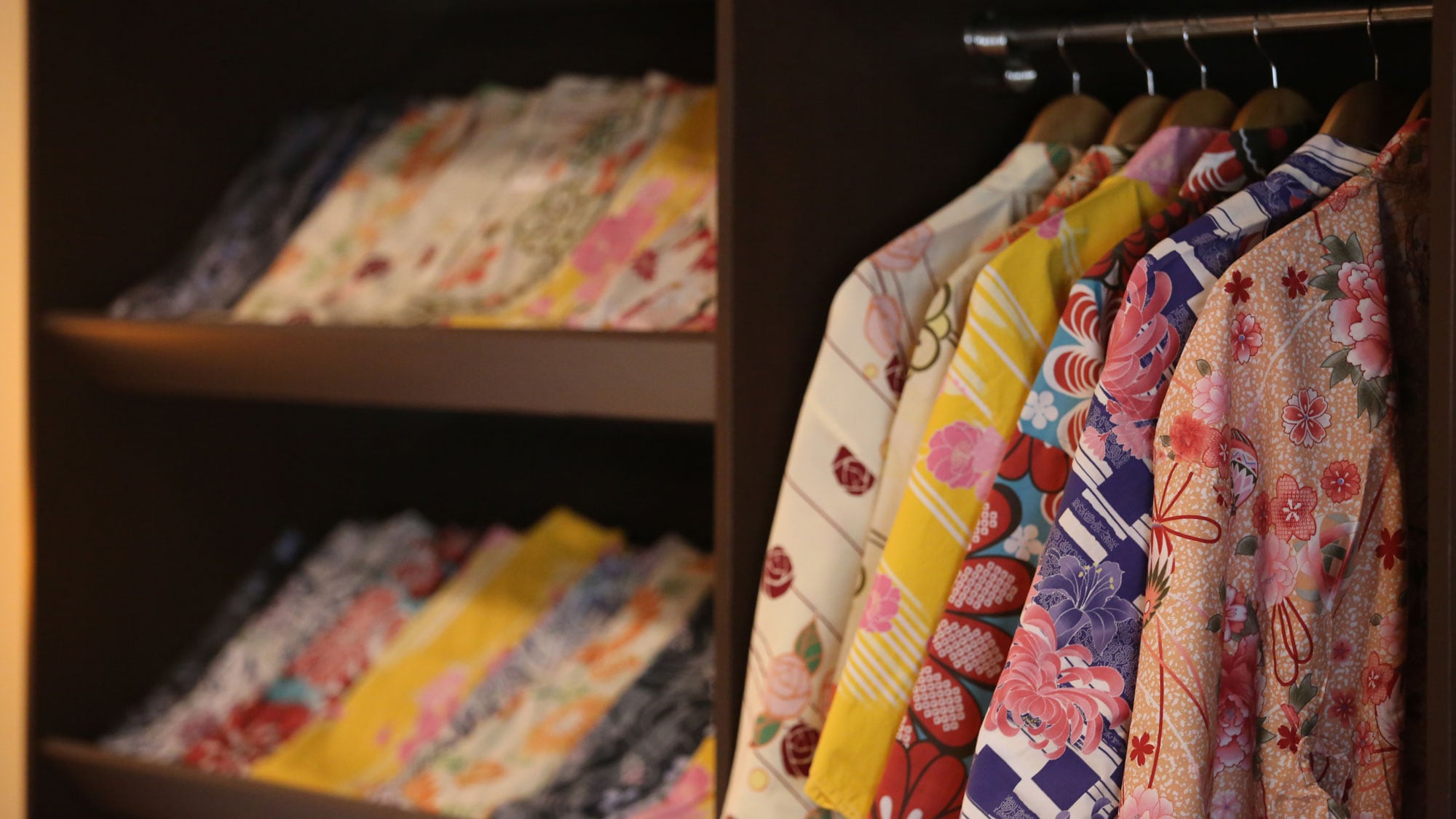 [Khusus wanita] Yukata dalam warna pilihan Anda Biaya sewa: 300 yen per potong