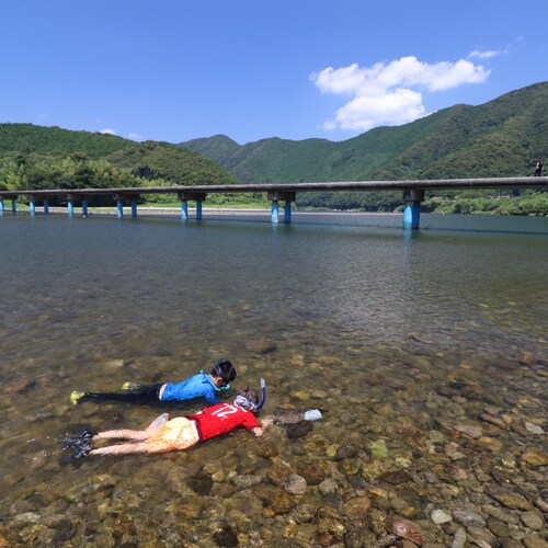 20 minutes by car to Sada's subsidence bridge ♪