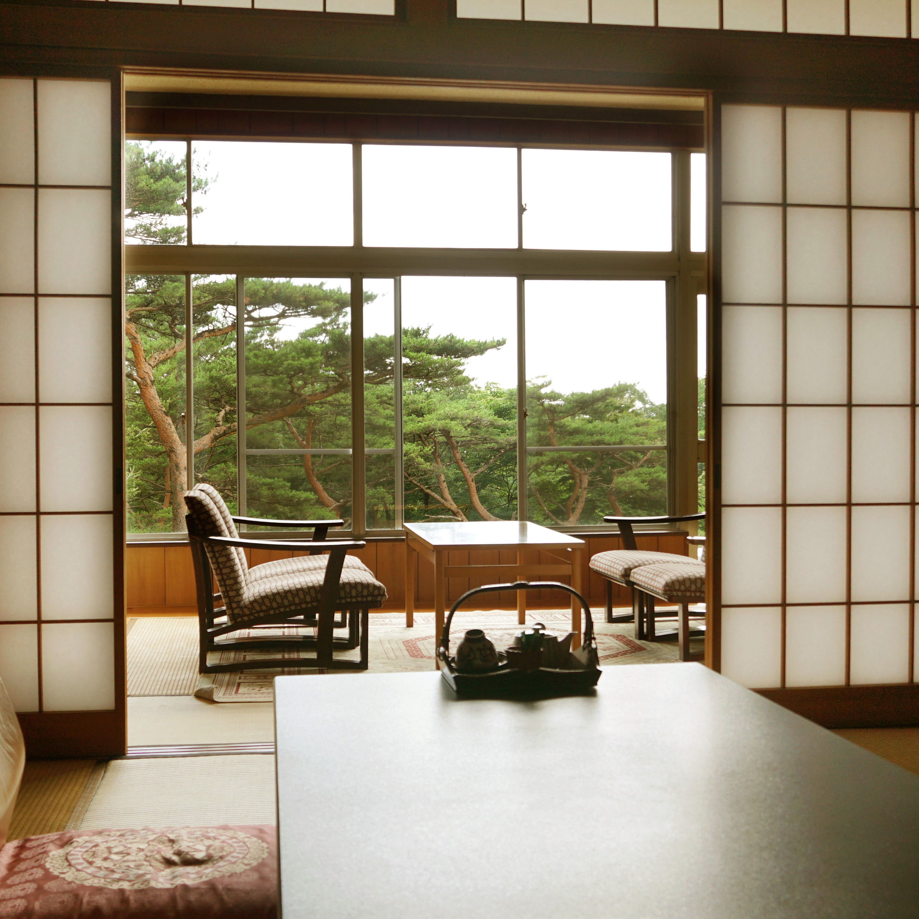 Mountain side guest room