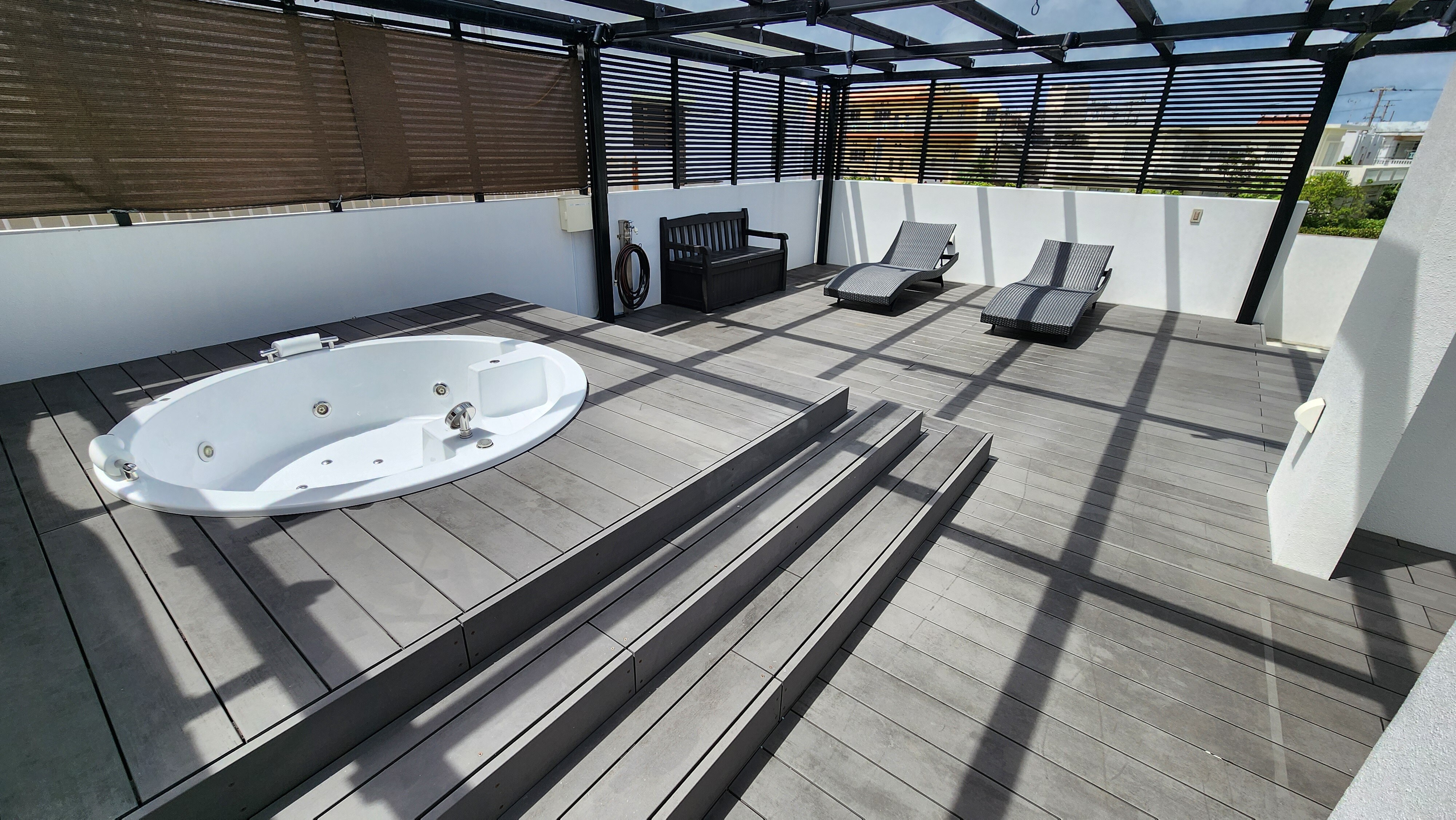 Roof terrace