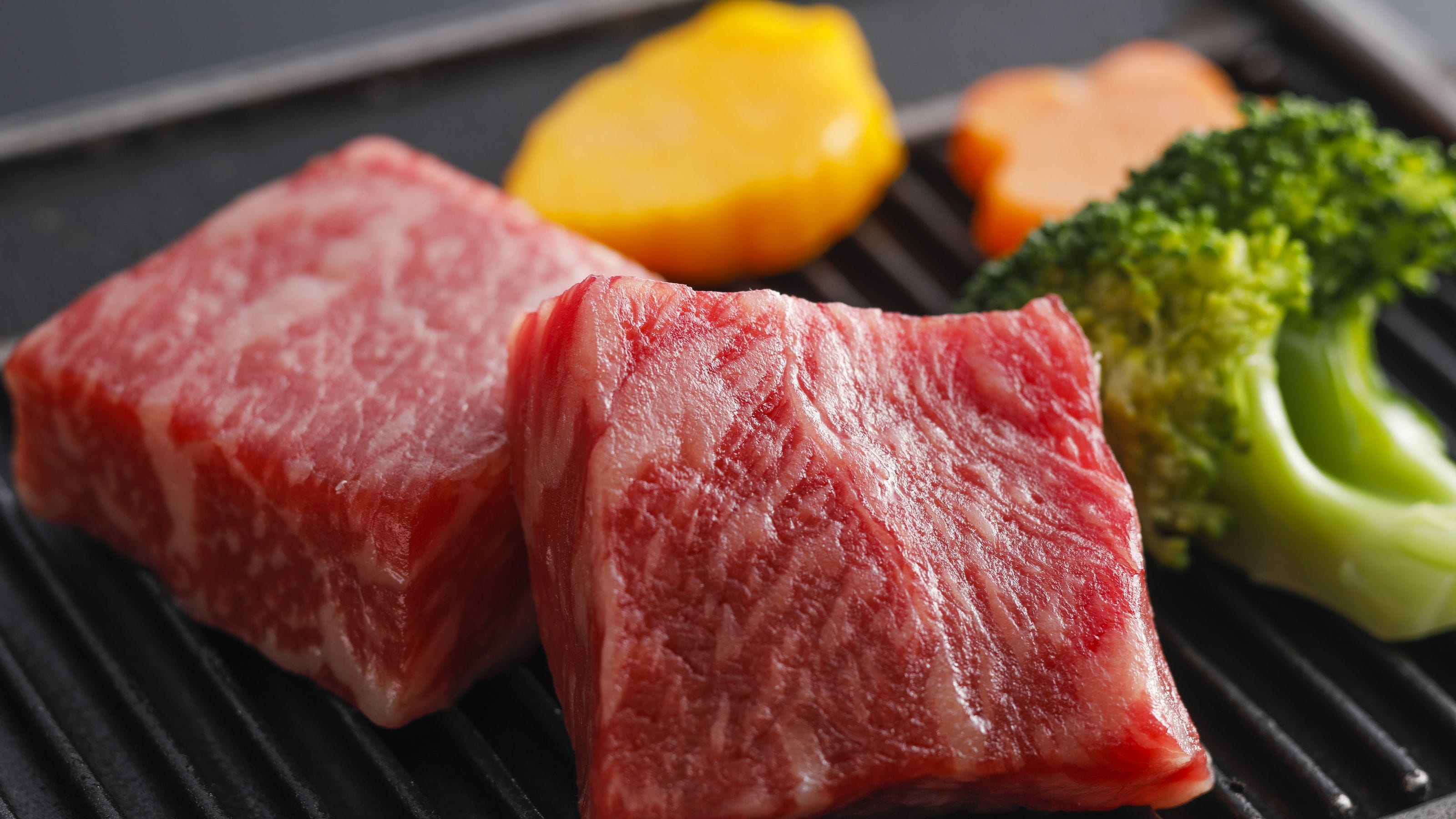 * Example of Iyo beef "silk taste" steak