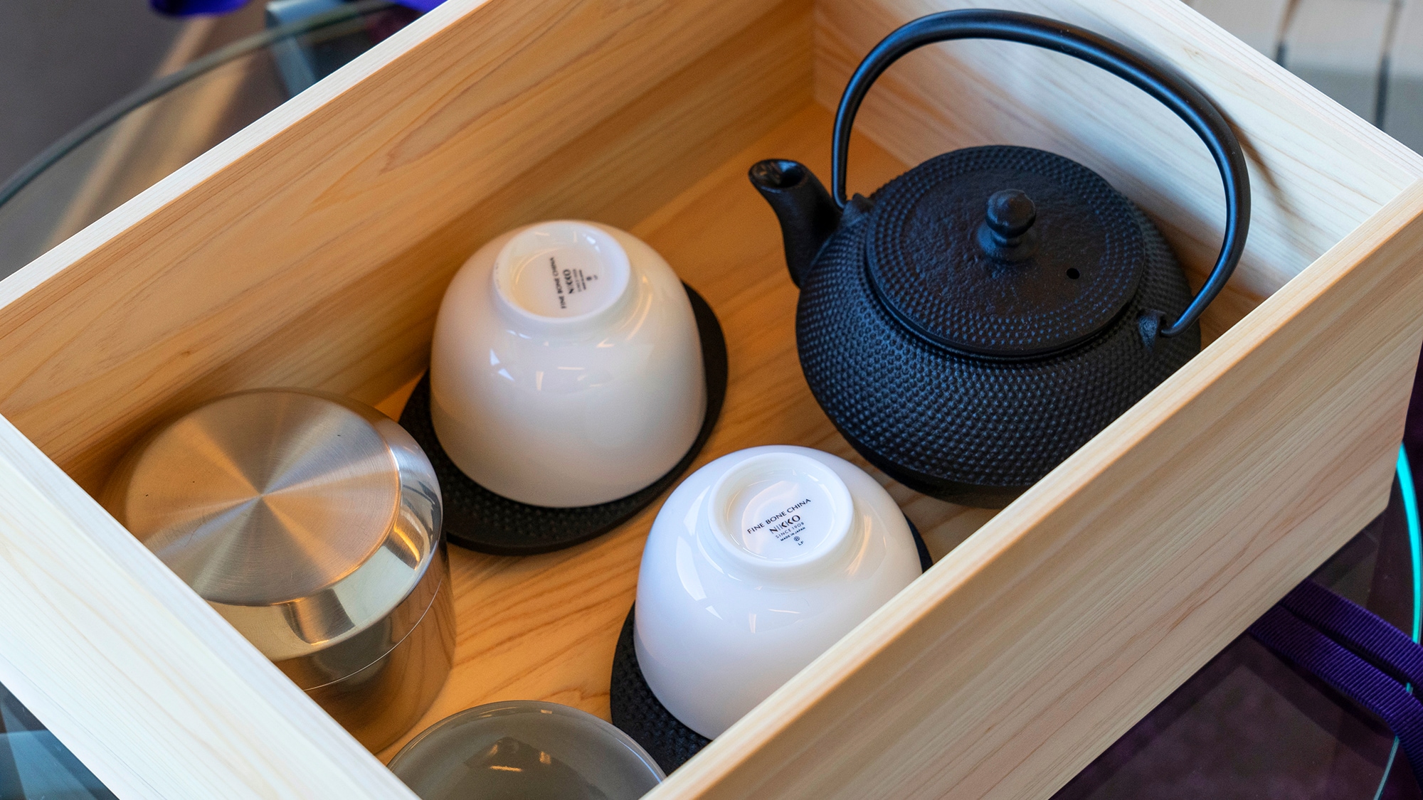 【特别茶具】请享用南部铁壶泡的茶。