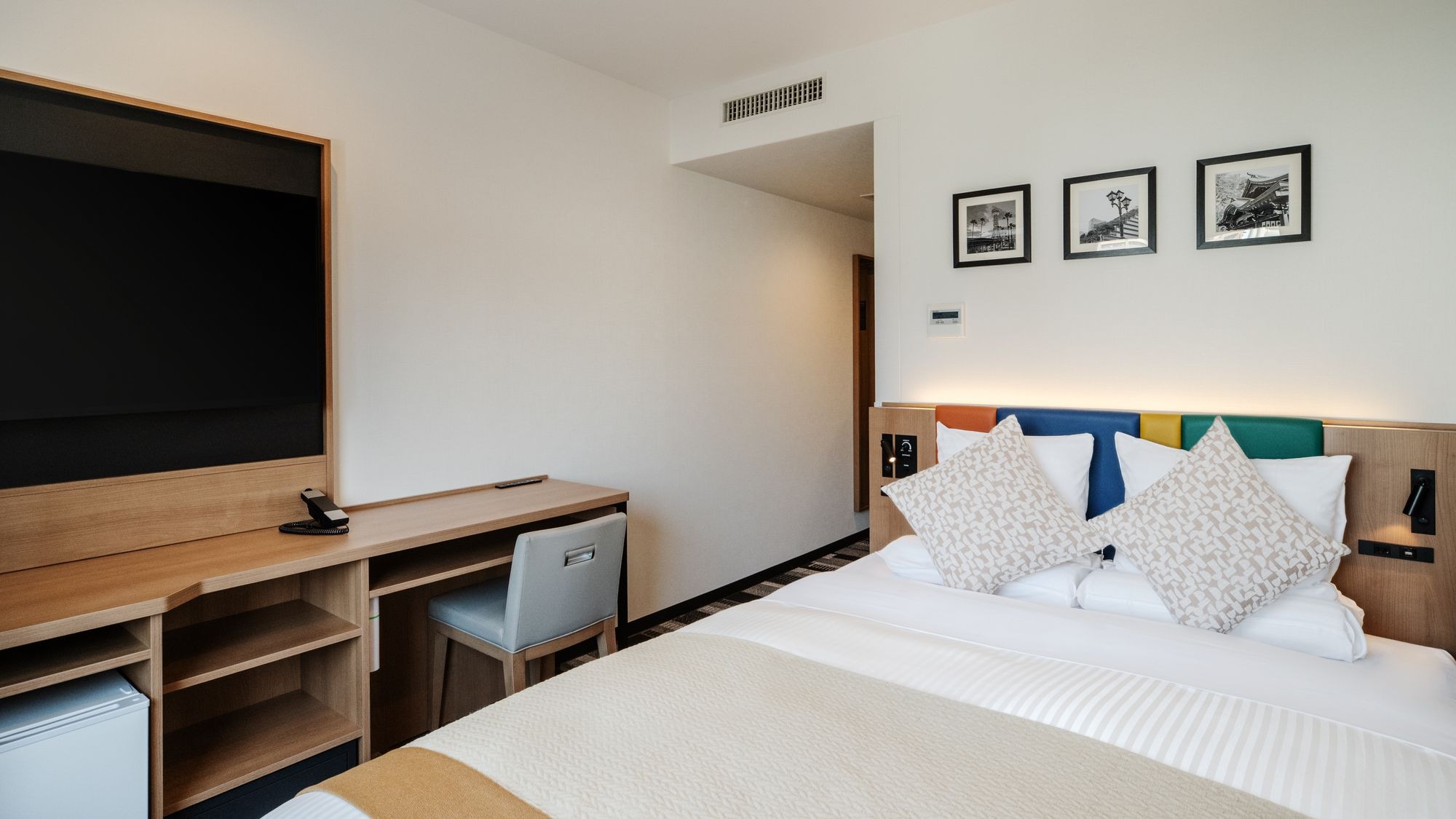 装修标准双人间◇15平方米