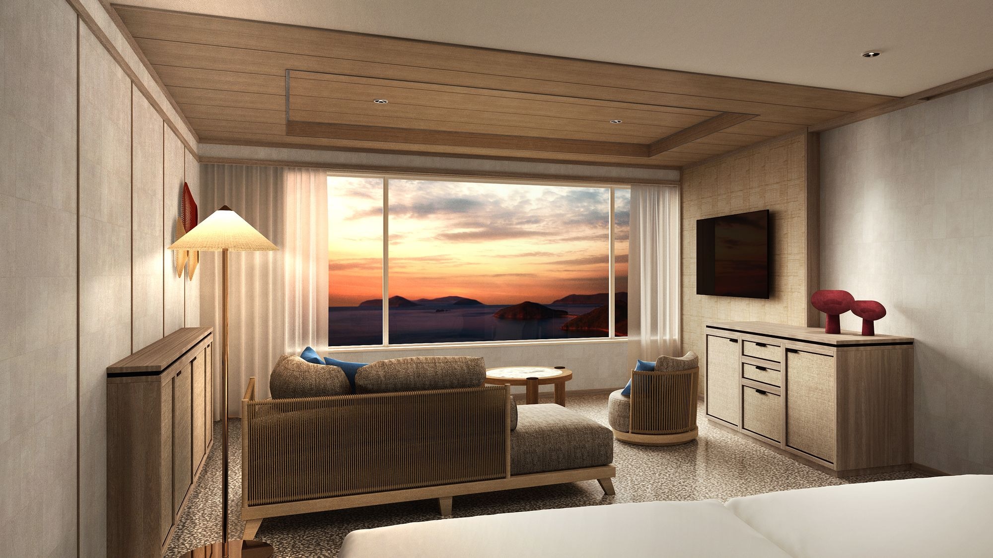 [Ocean View] Phòng Deluxe (có bồn tắm hướng biển) (5 người) / 52 mét vuông