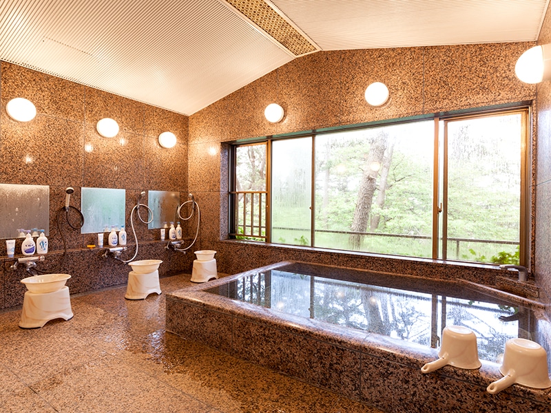 Large communal bath
