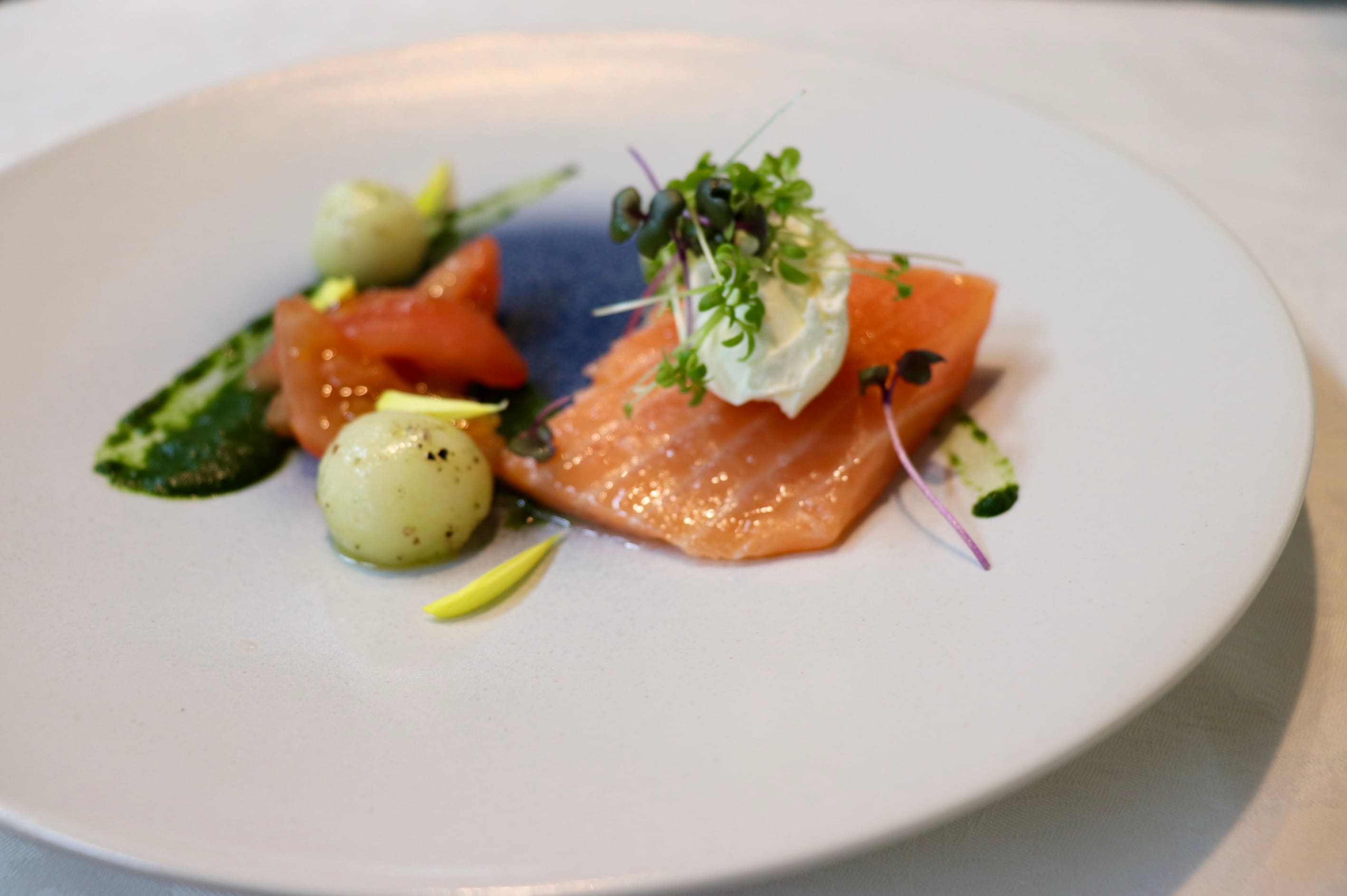 Salmon Mi-Cuit