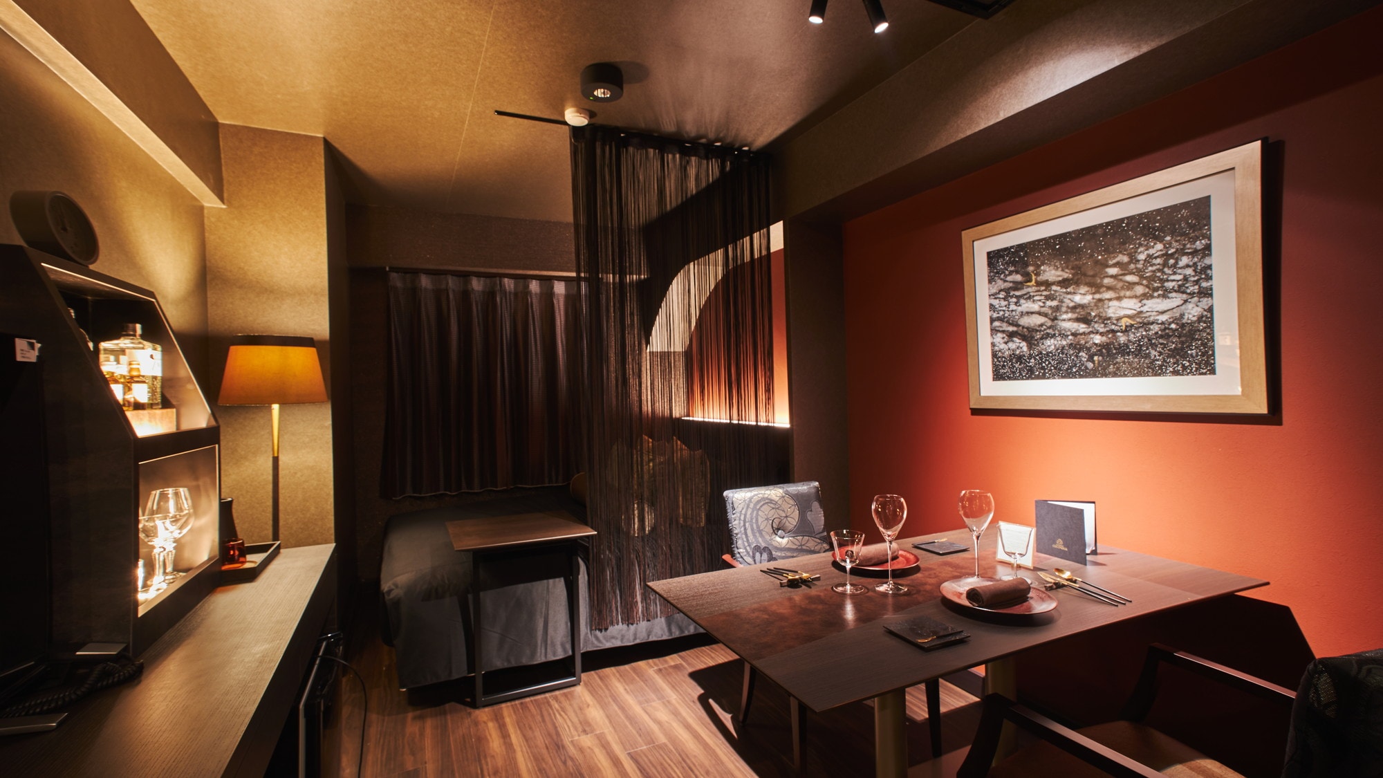 [Special Deluxe Dish] We will welcome you with a setting like a private room in a restaurant.