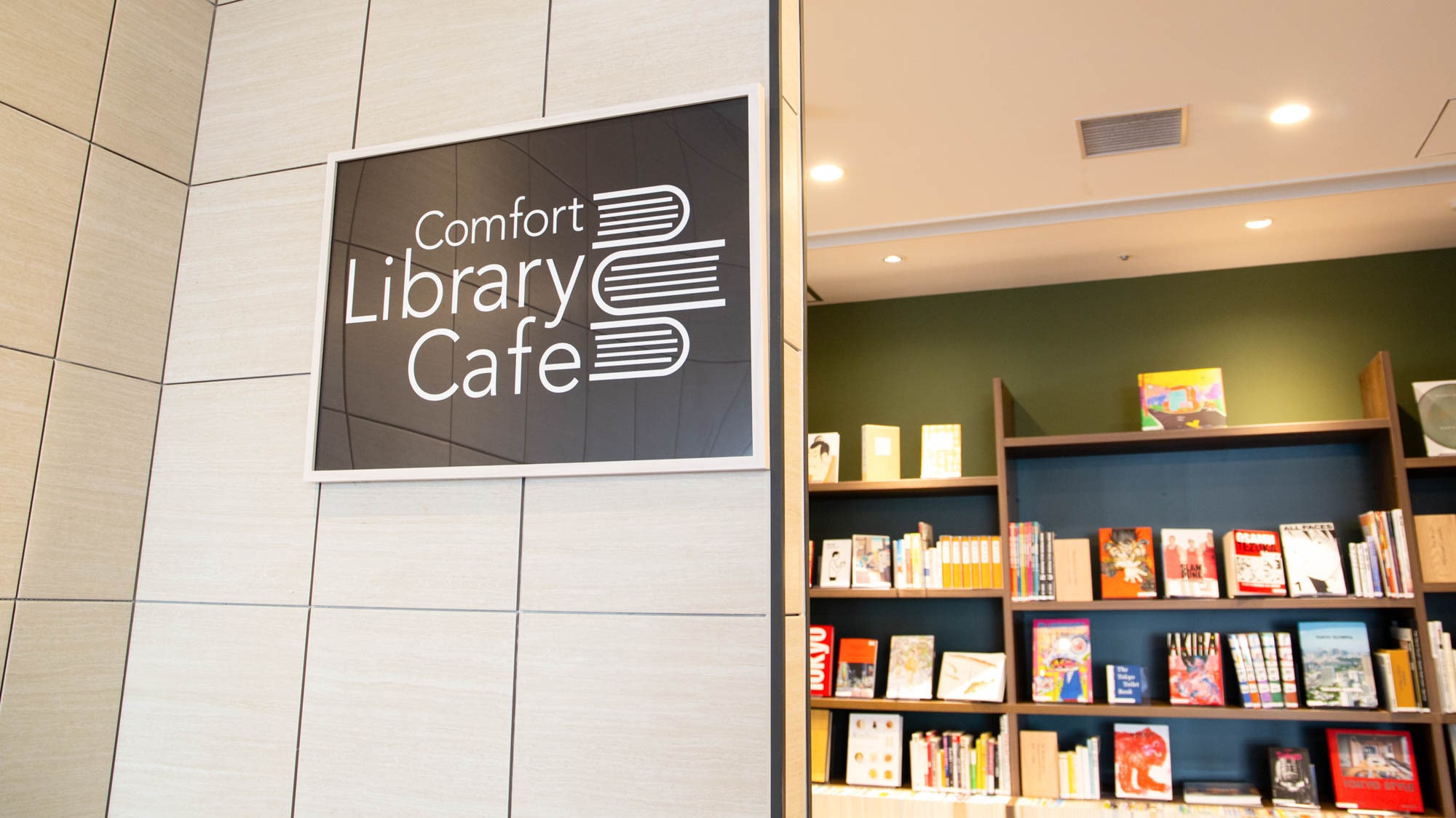 [Library Cafe] A space where you'll want to stay for a while and have fun with friends