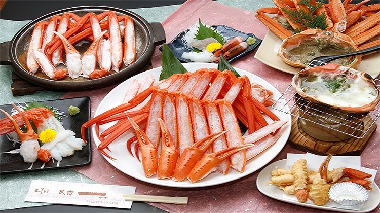 Popular Kasumi crab full course