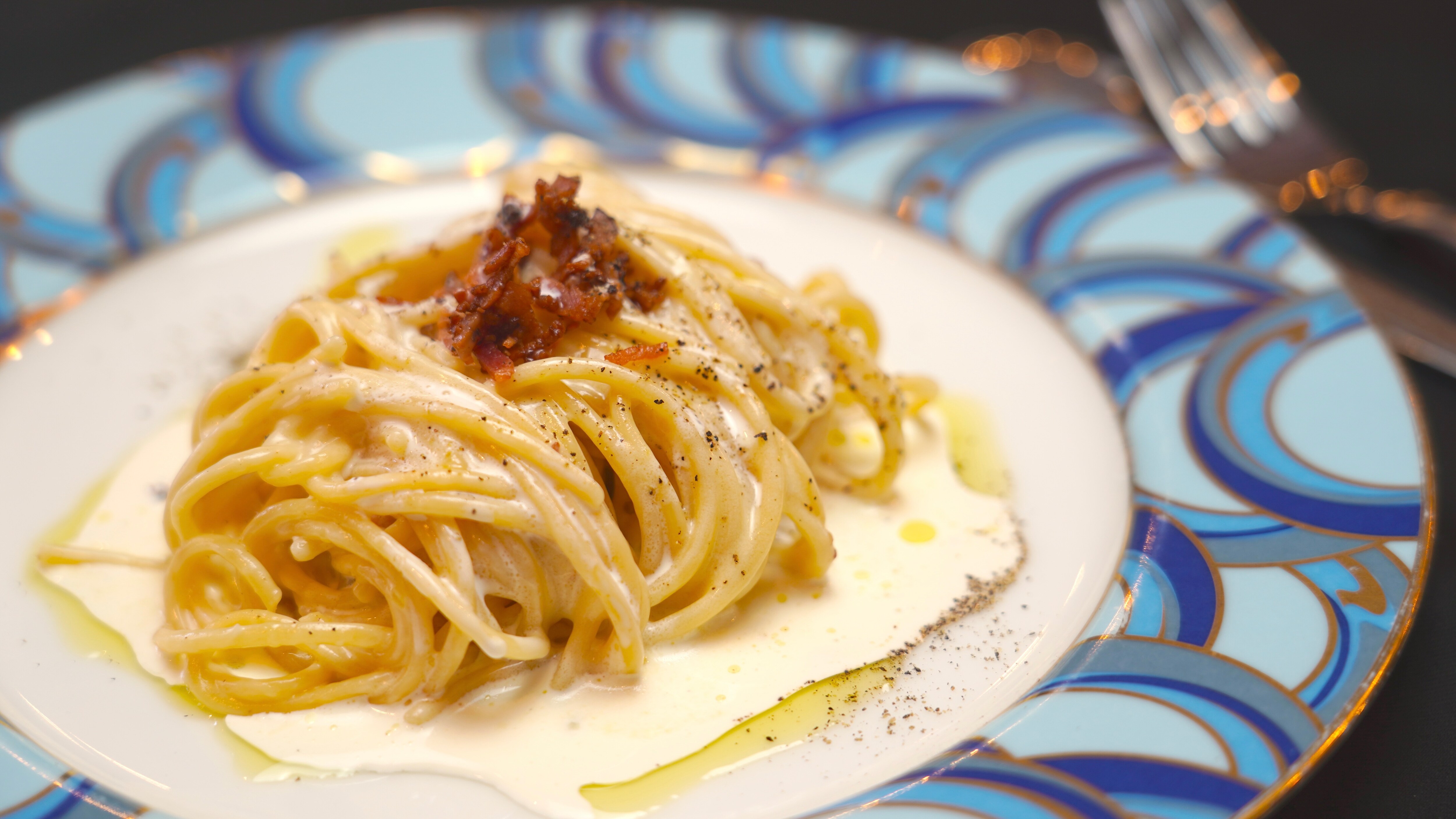 [Western food plan] Rich cream pasta