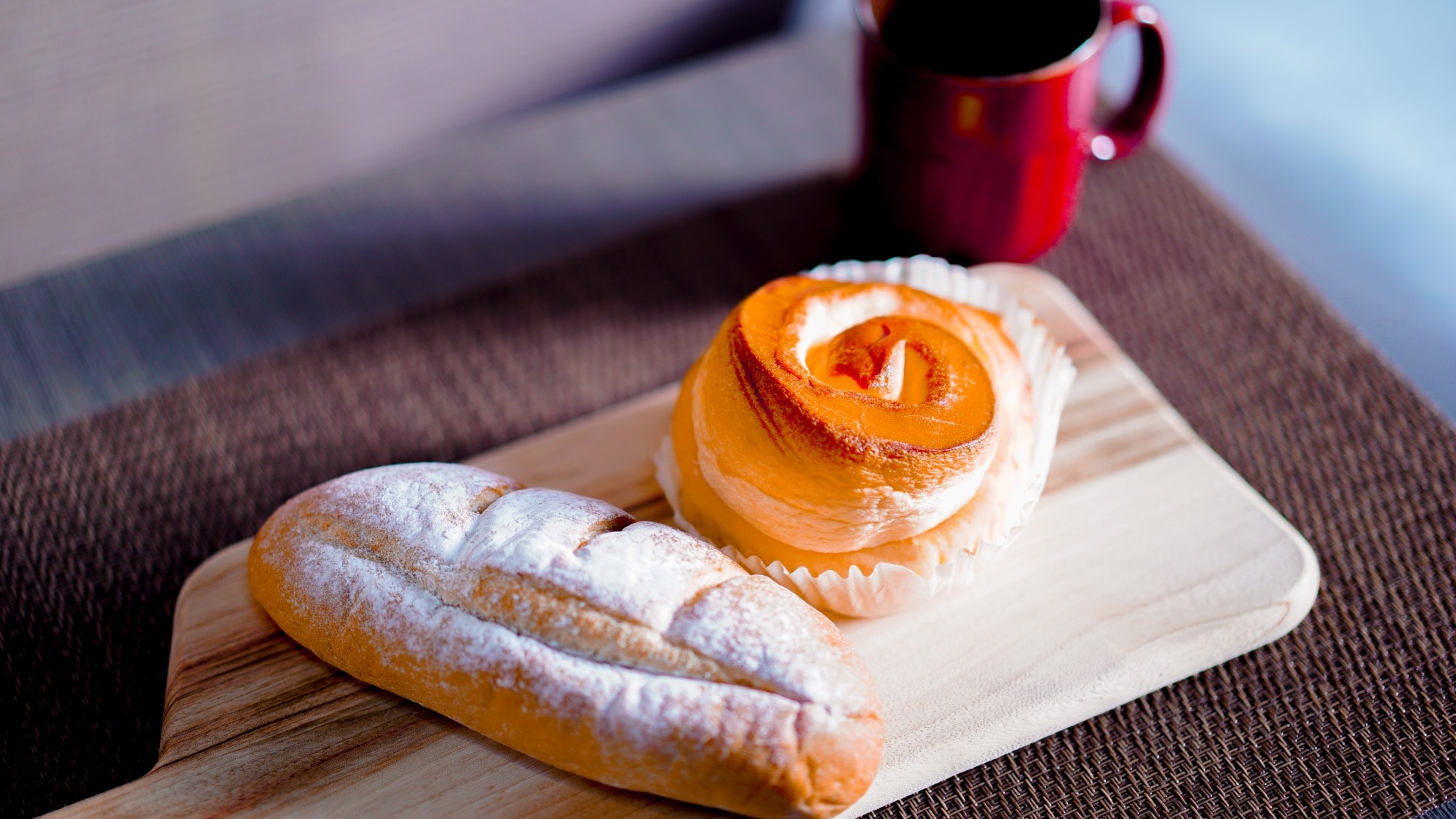 An example of bread breakfast to choose from ★