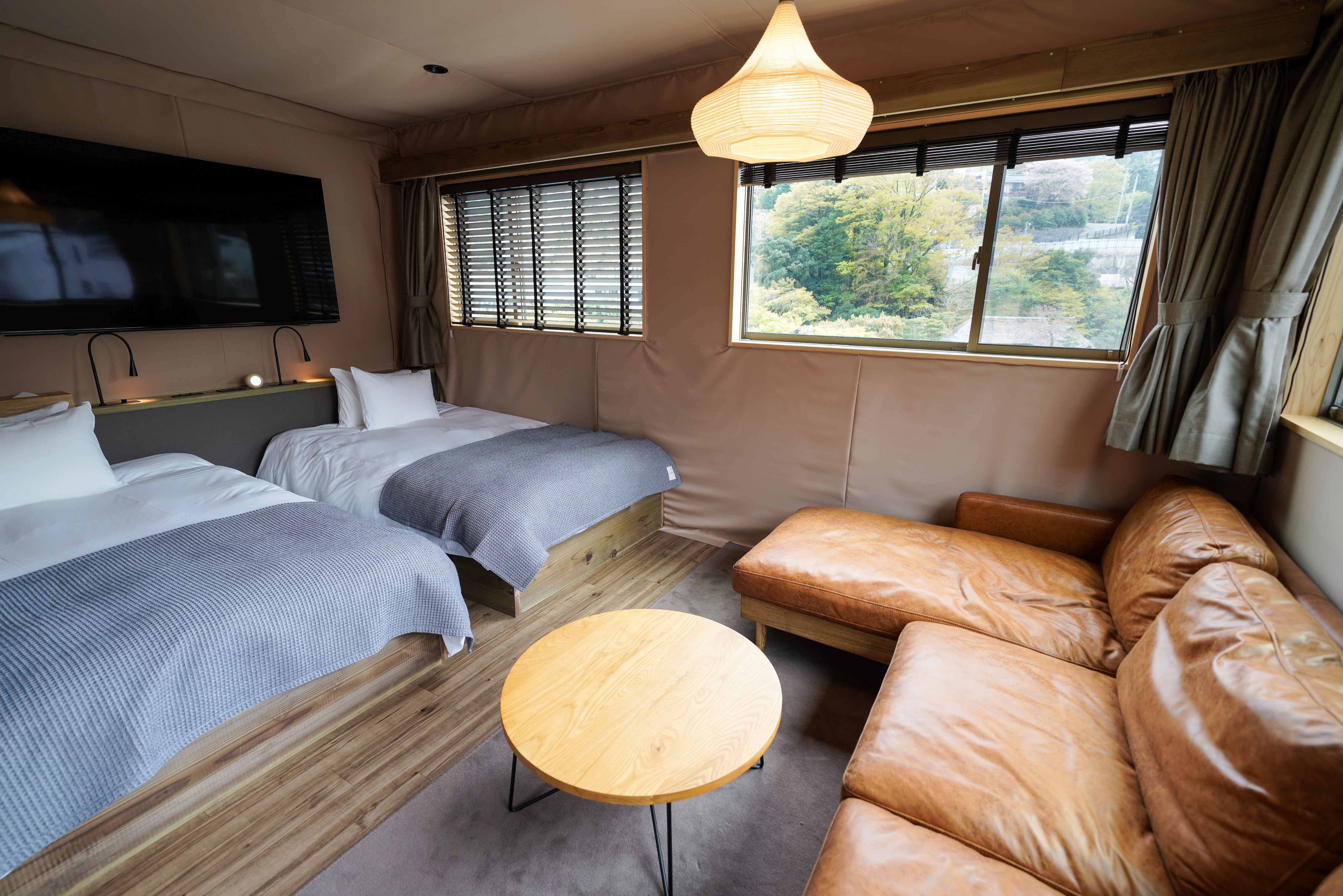 〔THE YUGAWARA with SAUNA〕침실