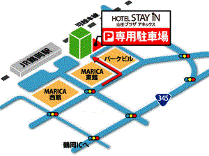 This is the map to the parking lot.