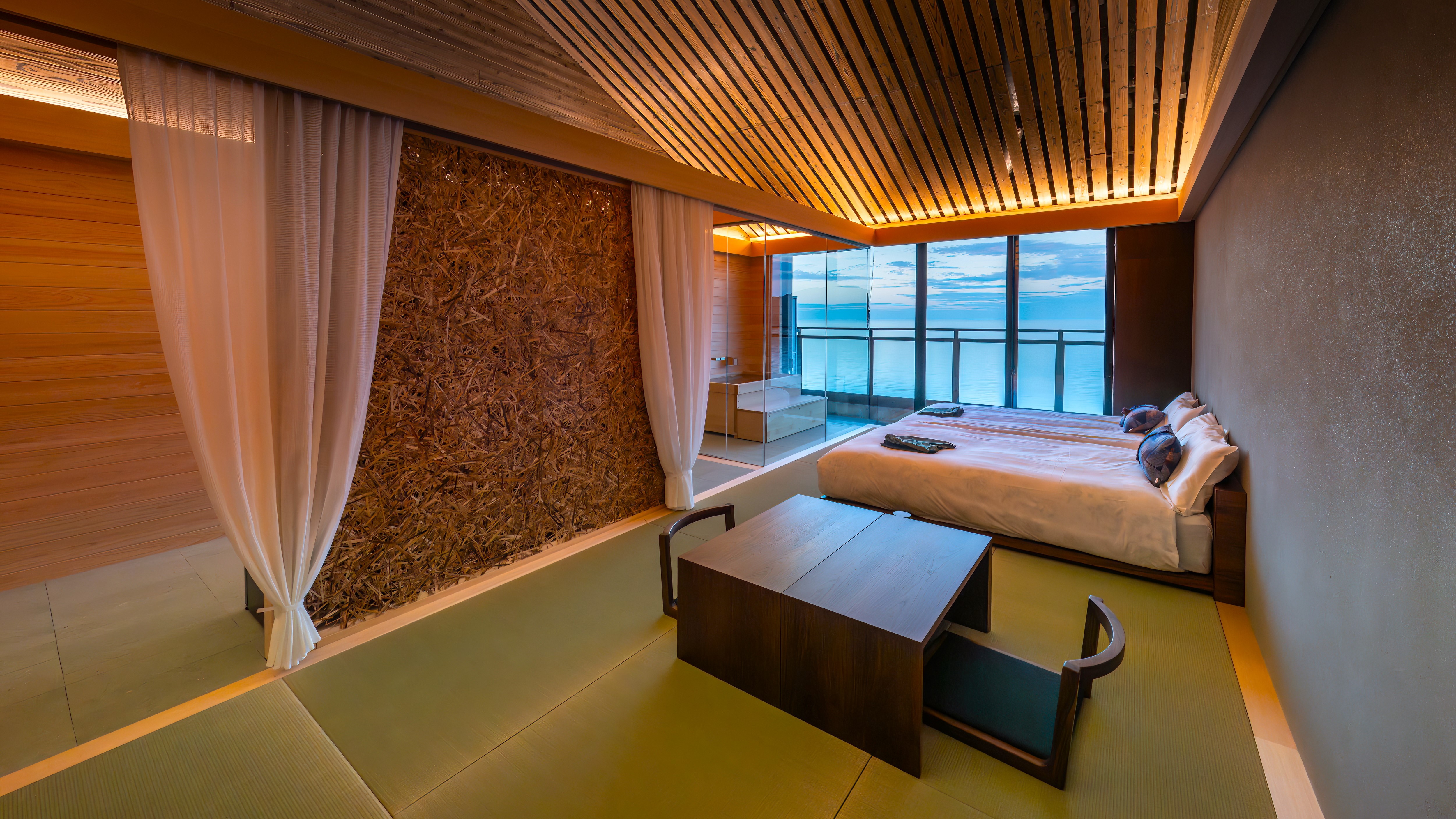 [Opening in the fall of 2012! "Betu Yu"] Ocean view guest room with hot spring panoramic bath, overlooking the vast Sea of Japan
