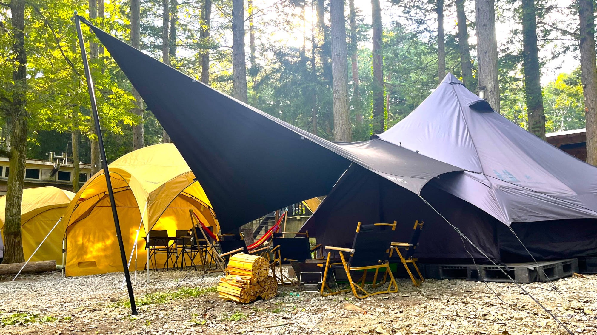 ・[LIN Camping Relaxation] Enjoy nature in a tent! Have a slightly more luxurious camping experience than usual