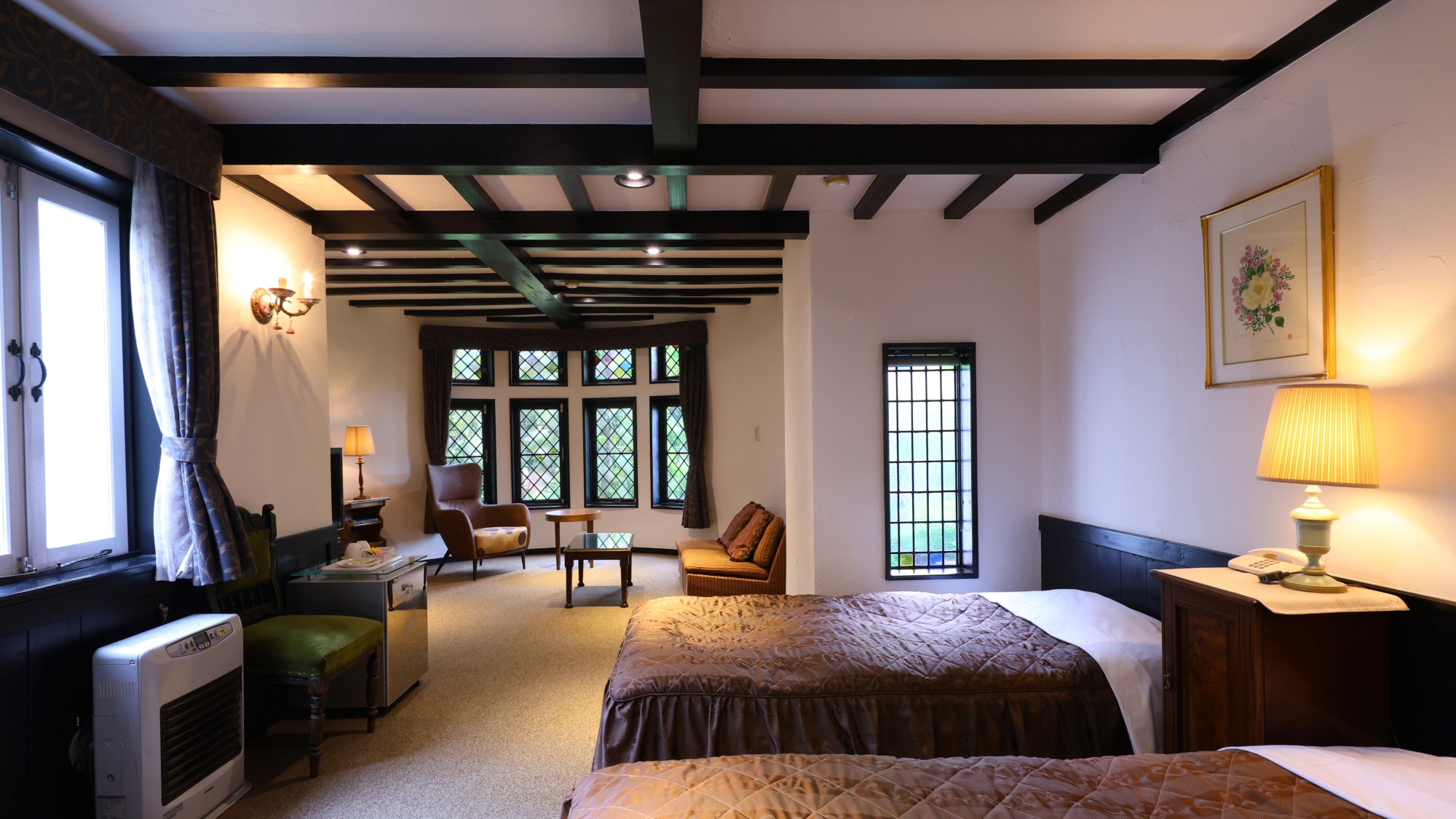 English Suite [34m2/1-2 people/Garden view]