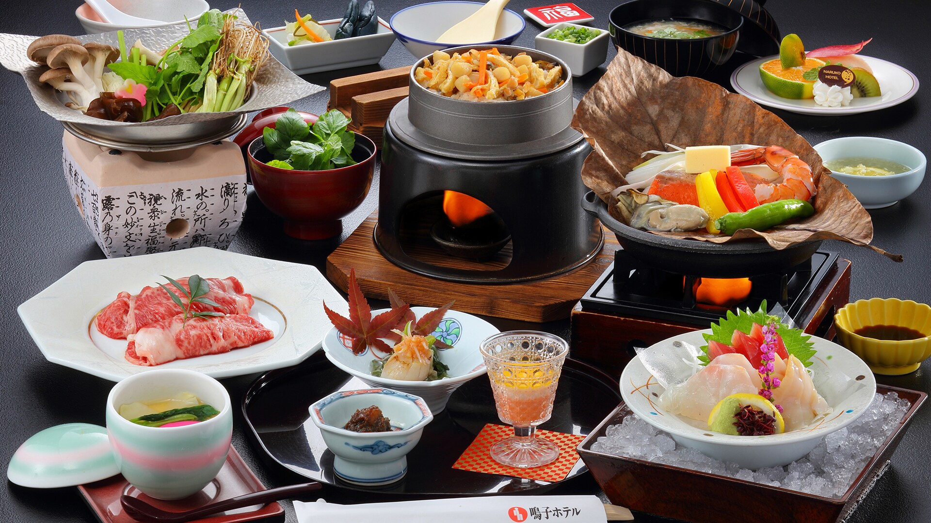 Hot Spring Kaiseki - Hanabuchi - Image dish *Depends on the season.