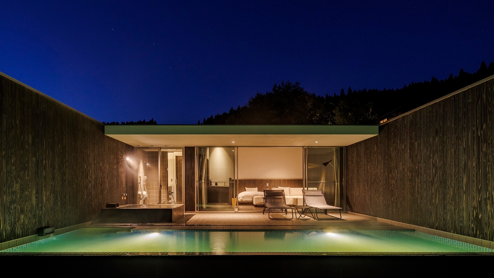 新建梯田獨棟,2023年10月開業,西式房間