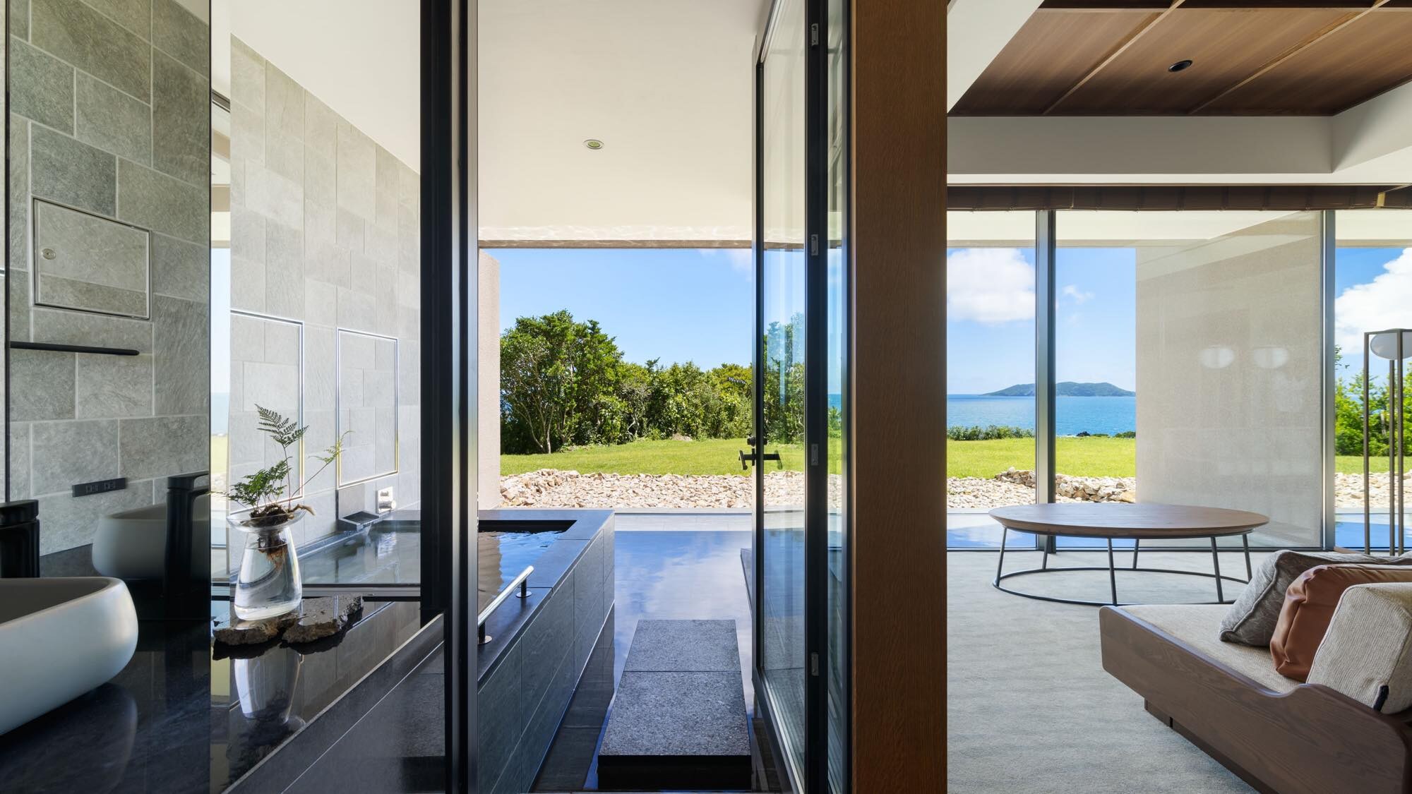Ocean view open-air 1F superior room [58 square meters]
