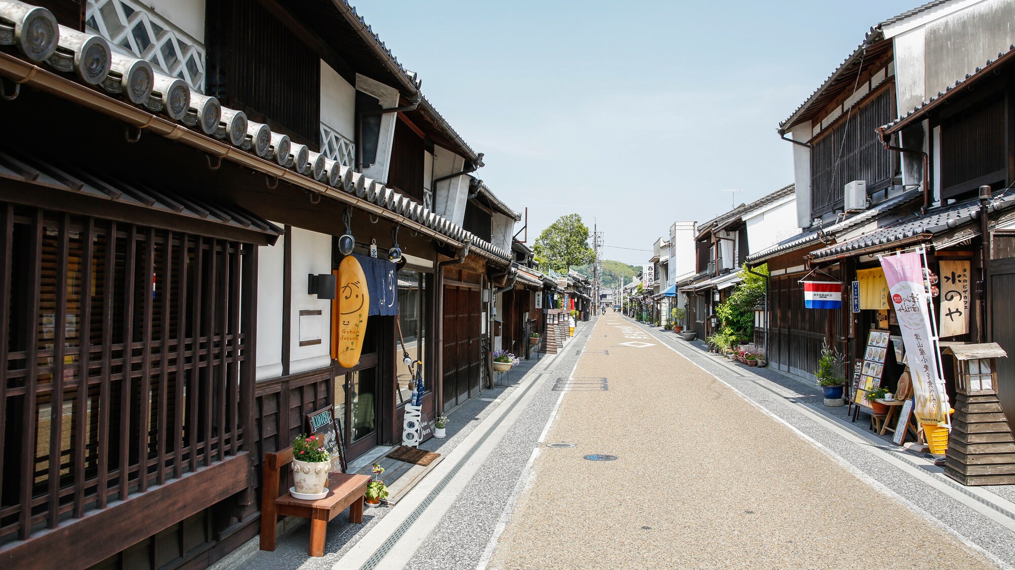 [Joto Townscape Preservation District] A 1.2km town of merchants along the old Izumo Highway