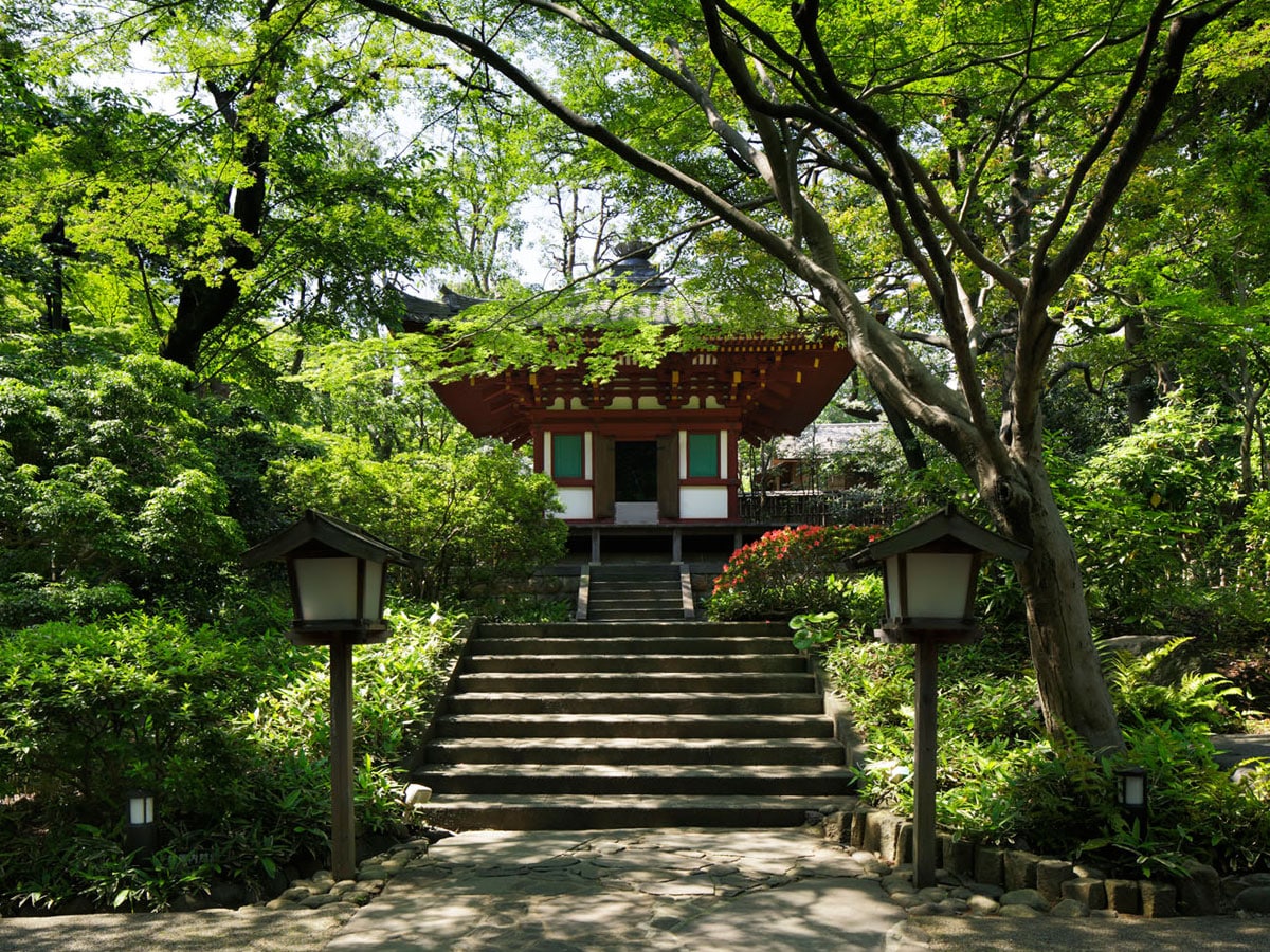 Kannon-do (inside the Japanese garden)