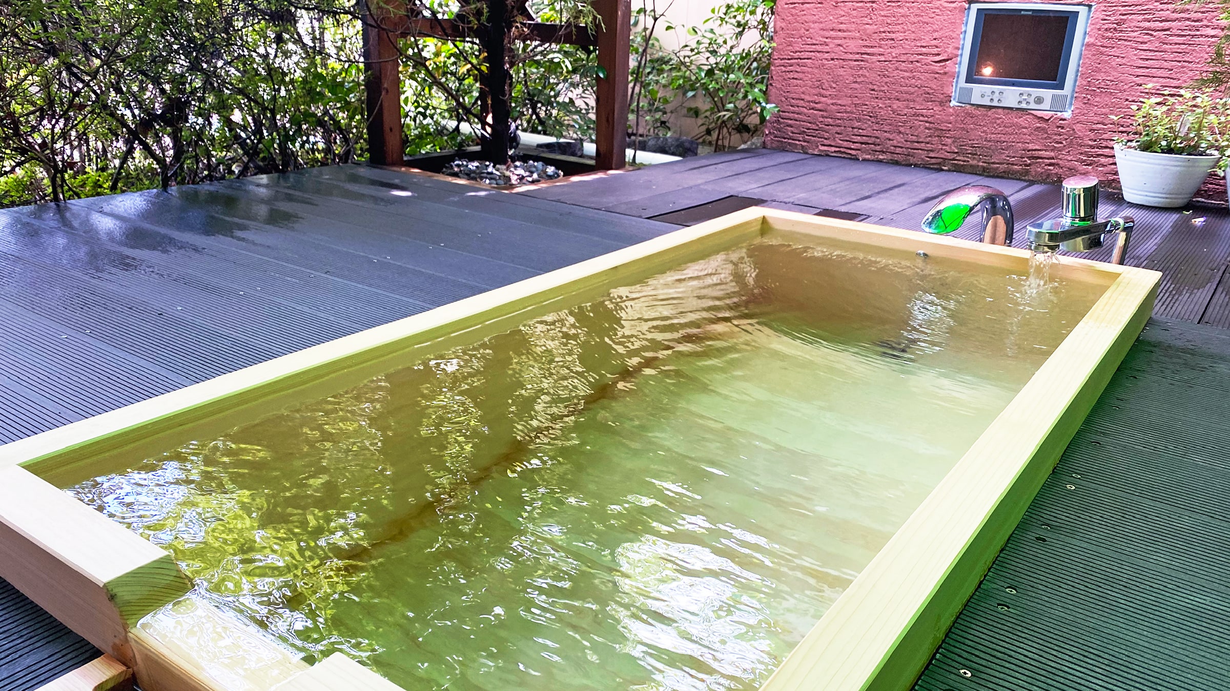 [Room] Asian Suite 06 Open-air bath