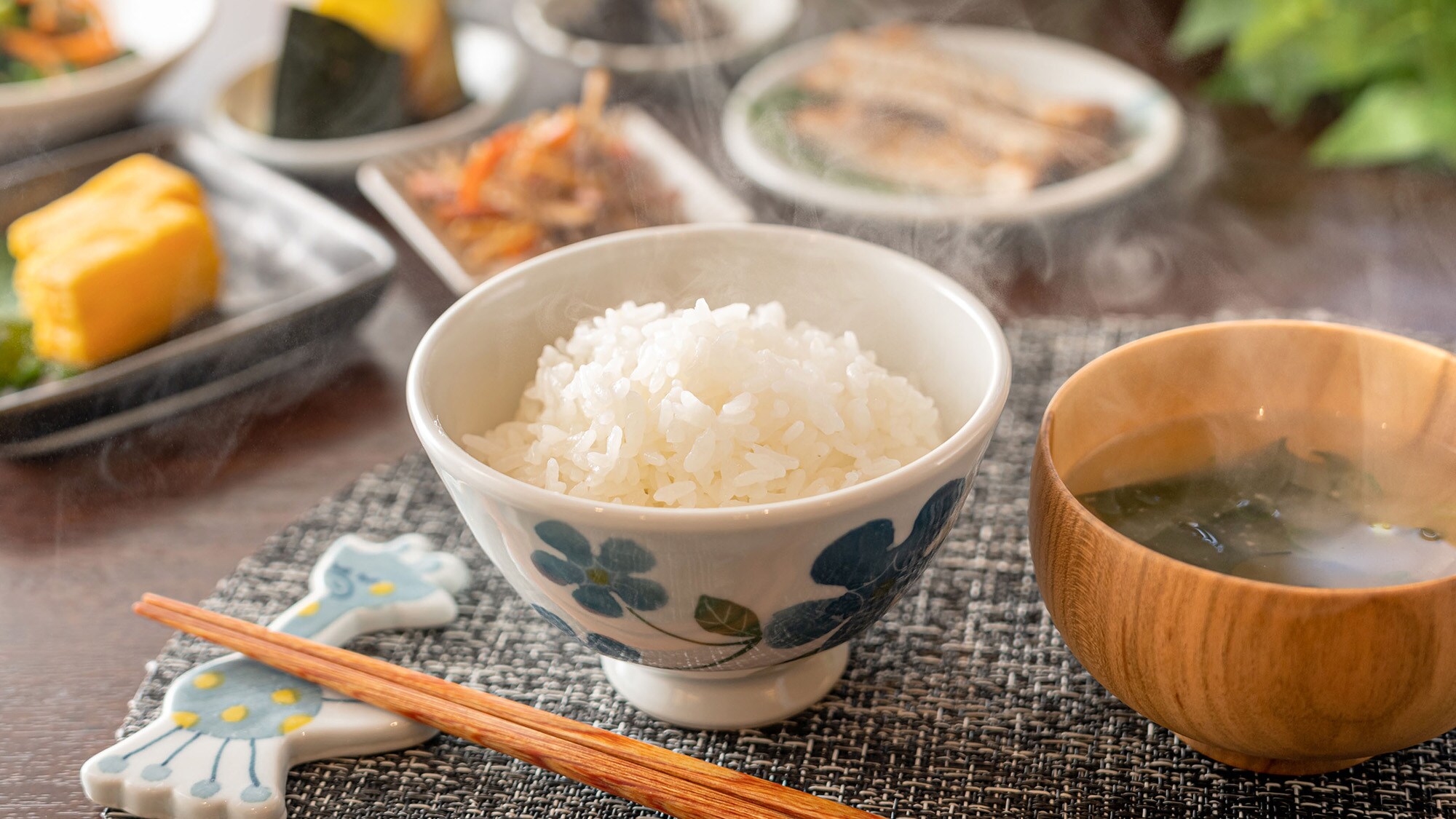 [Breakfast buffet] Relaxing Ehime "hometown rice"