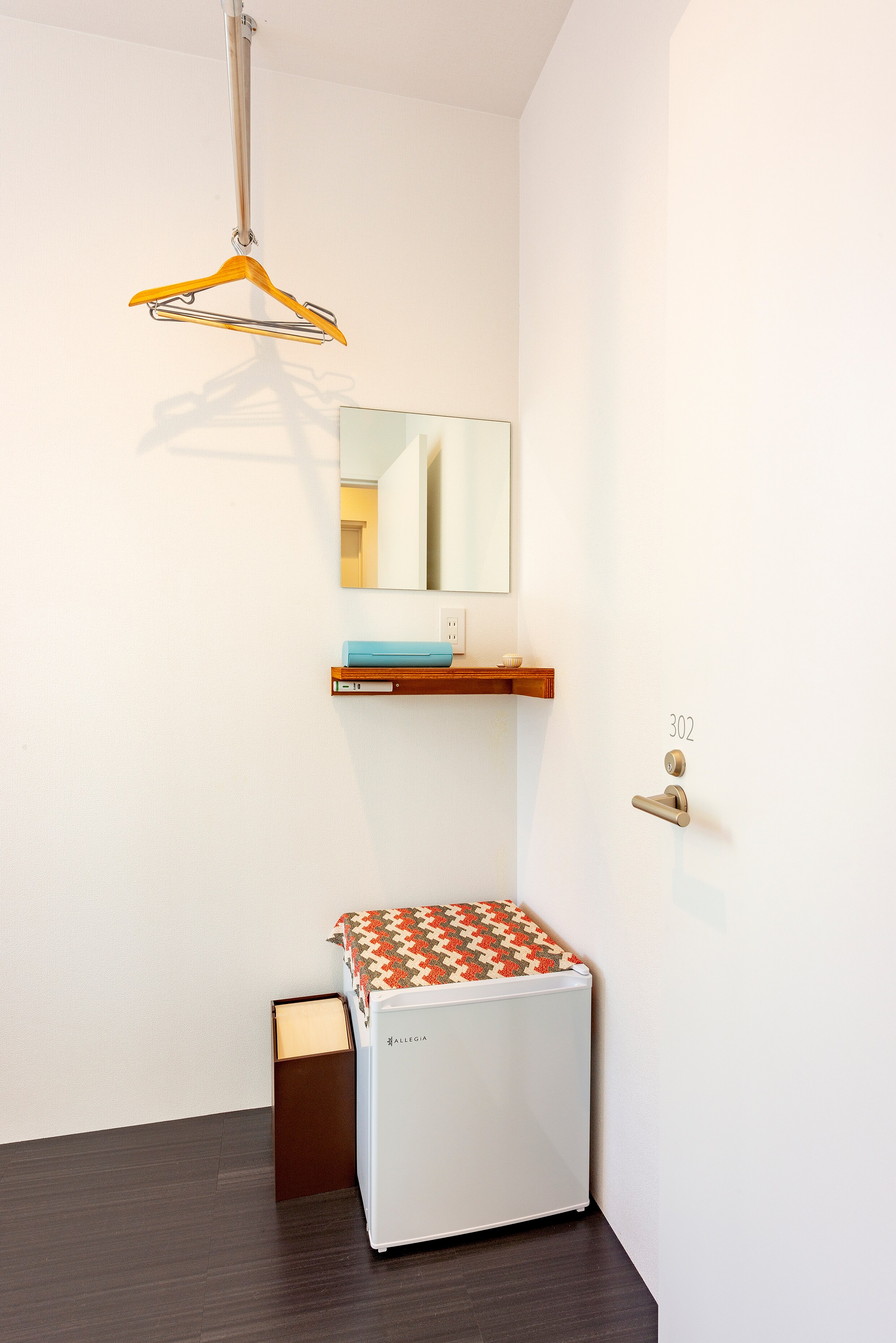 In-room refrigerator
