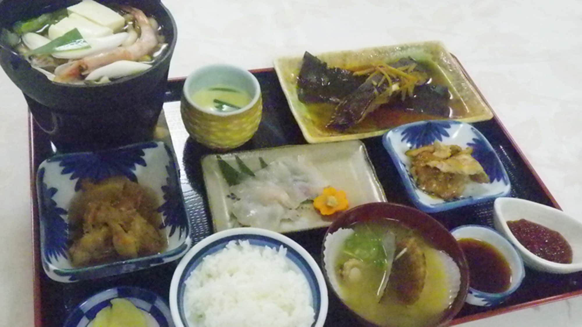 *晚餐範例