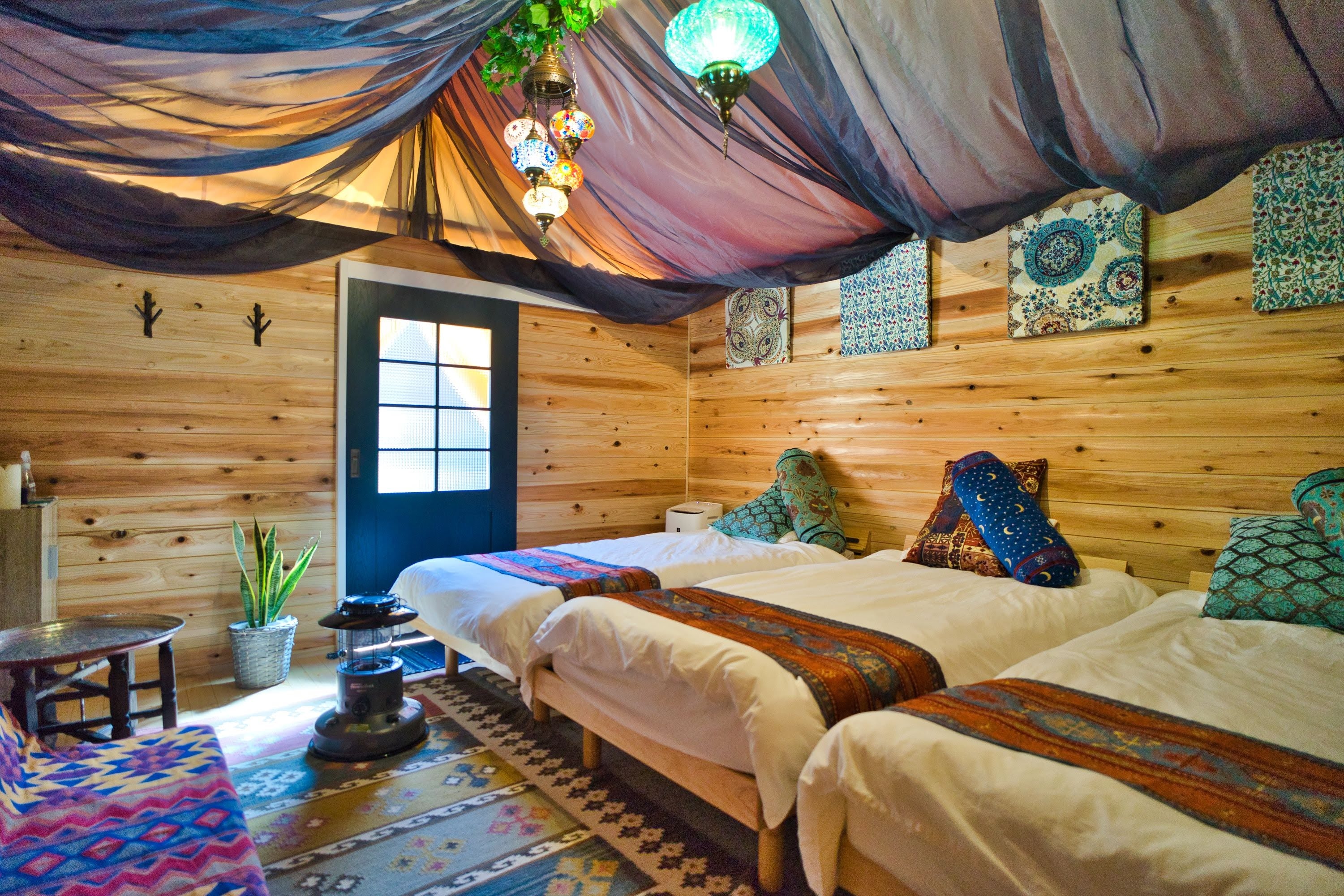 Nội thất lều Glamping