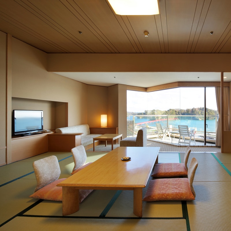 Basho-tei seaside Japanese-style room