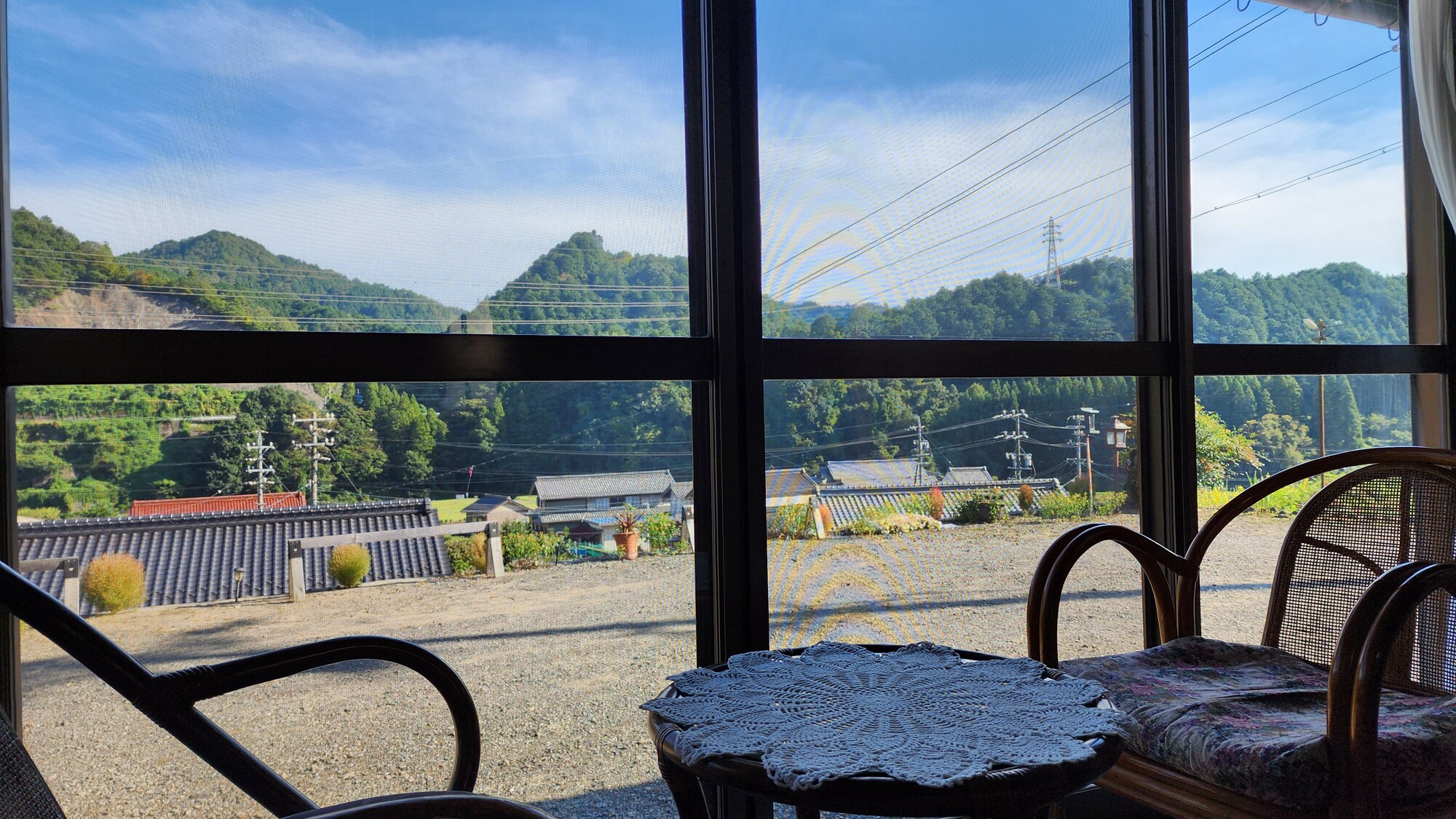 A quiet space surrounded by nature